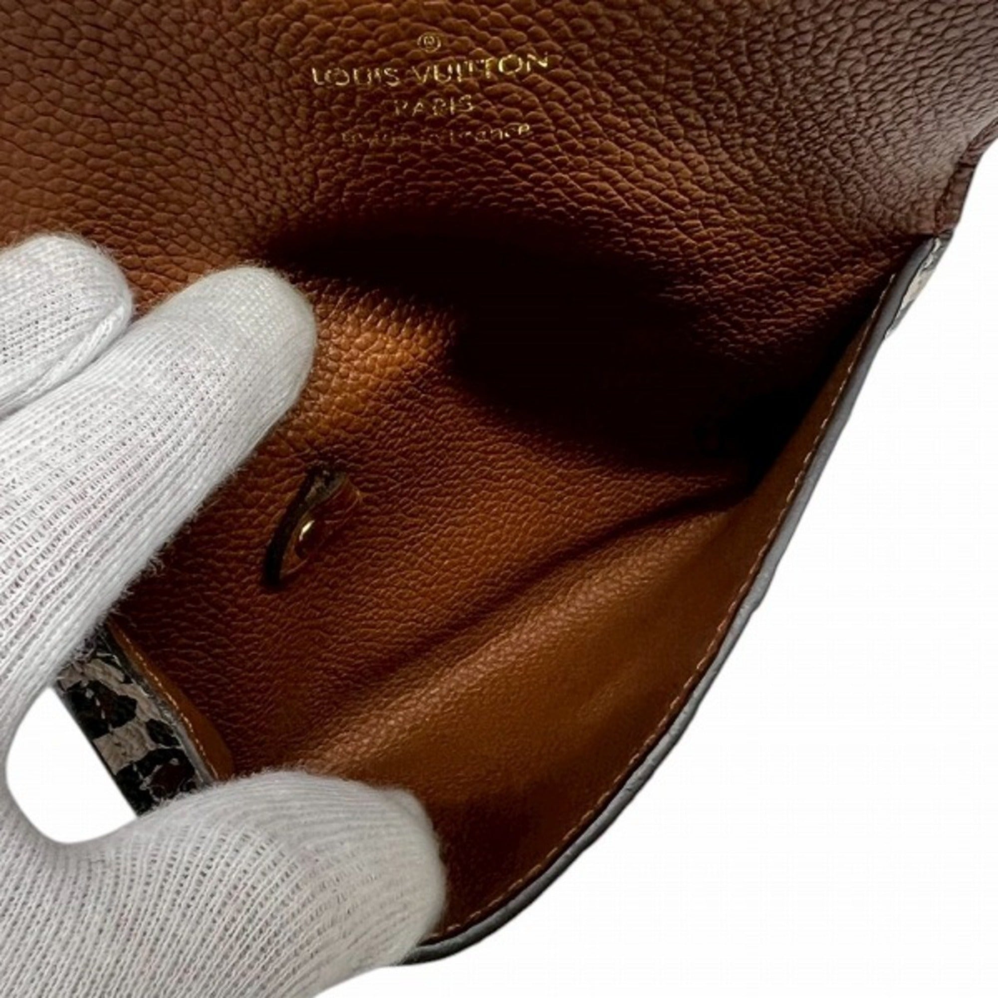 Louis Vuitton Monogram Empreinte Brown Monogram Empreinte Coin Purse/Coin Case (Pre-Owned)