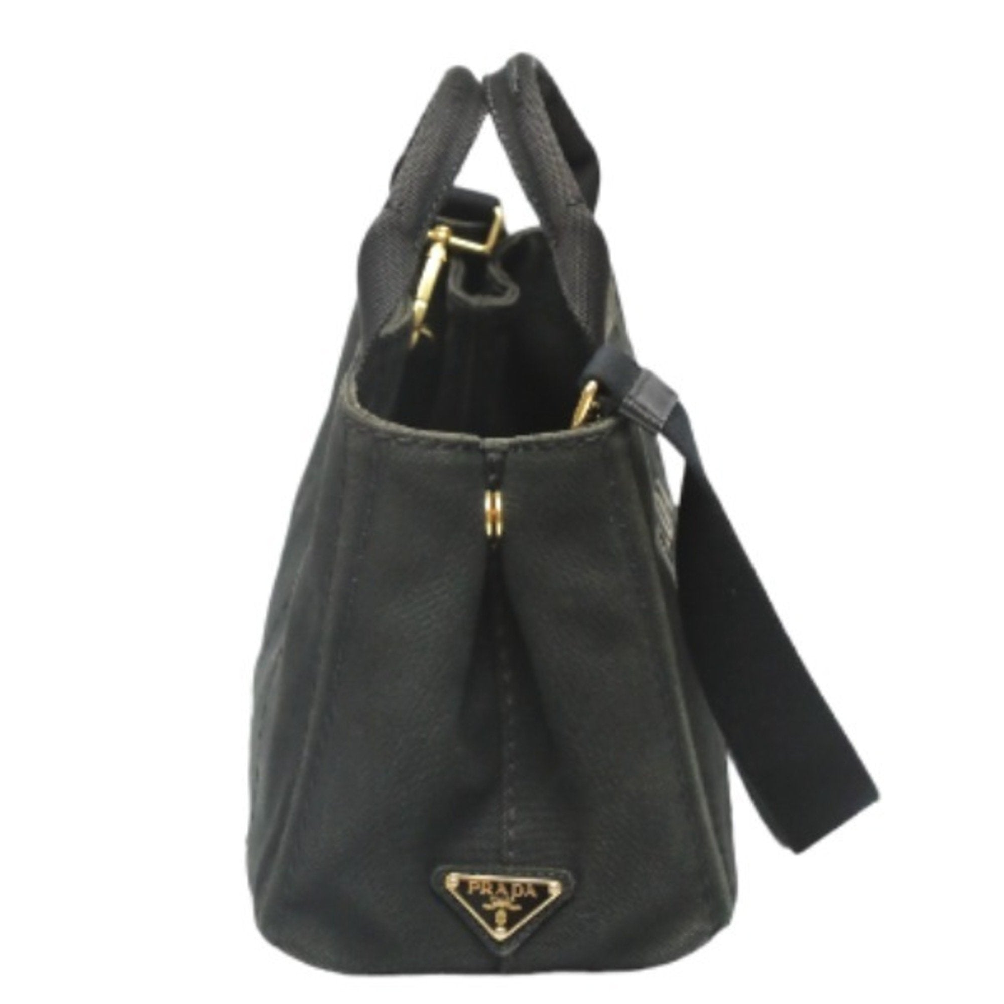 Prada Black Denim Tote Bag (Pre-Owned)
