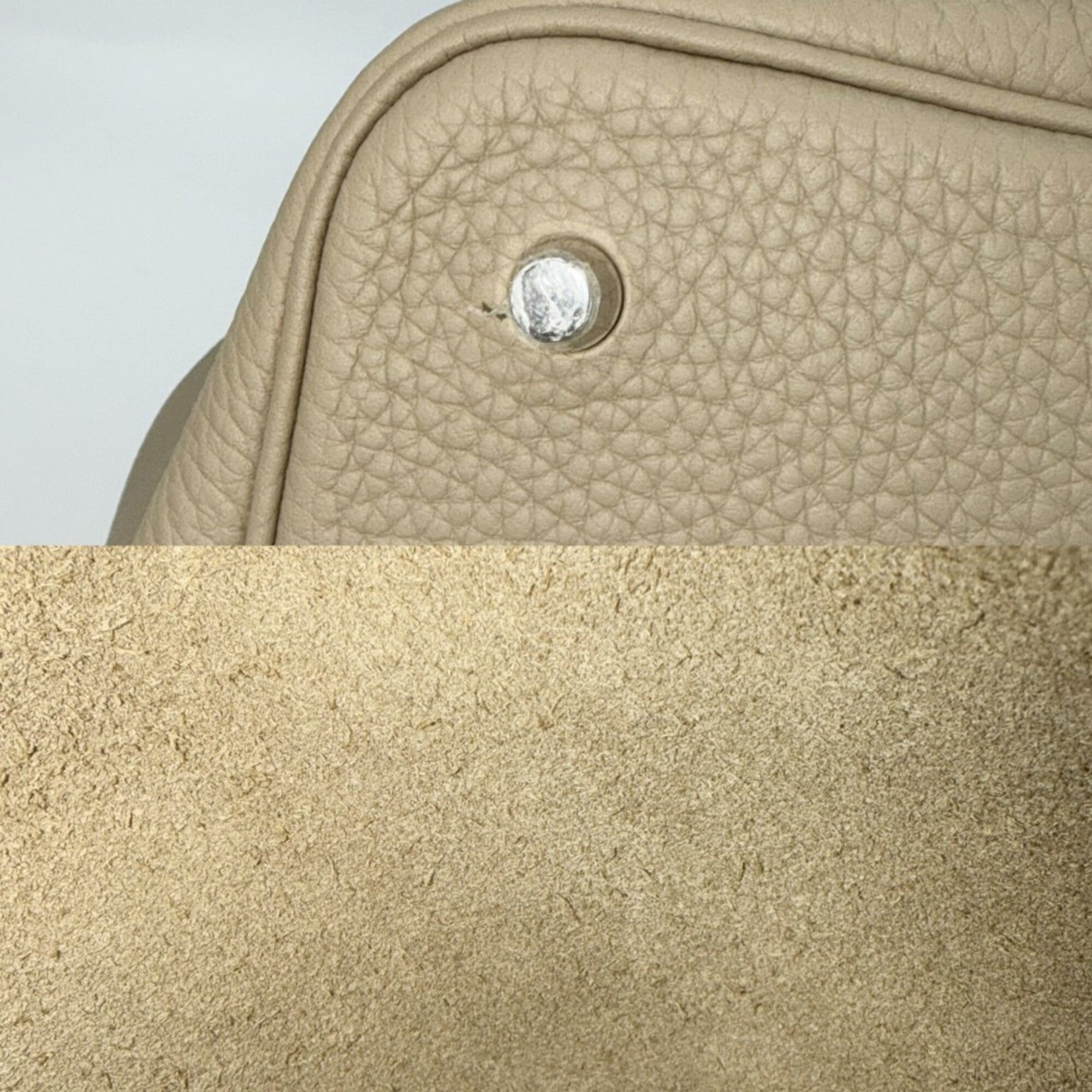Hermes Beige Handbag (Pre-Owned)