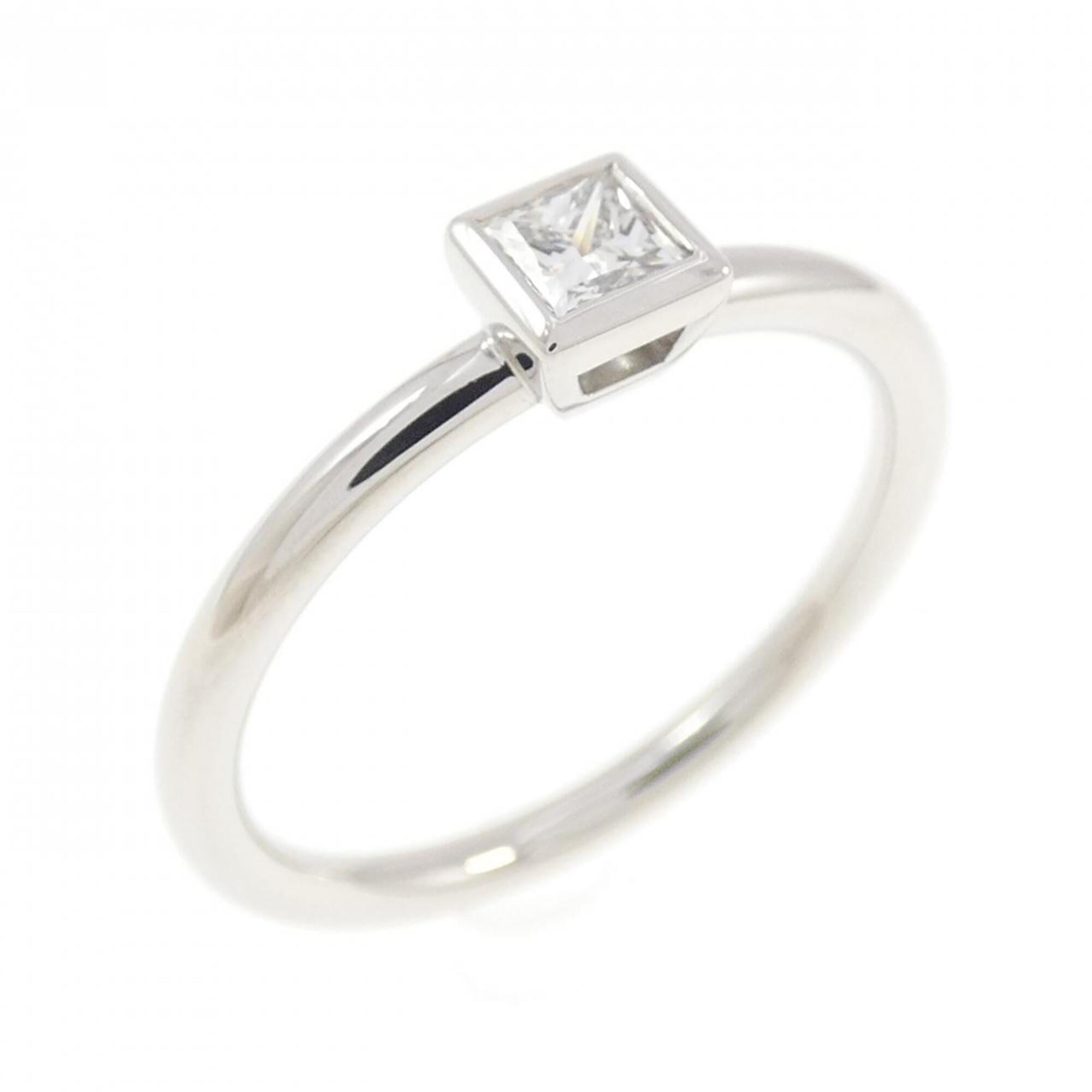 Tiffany Platinum Platinum 950 Band Ring (Pre-Owned)