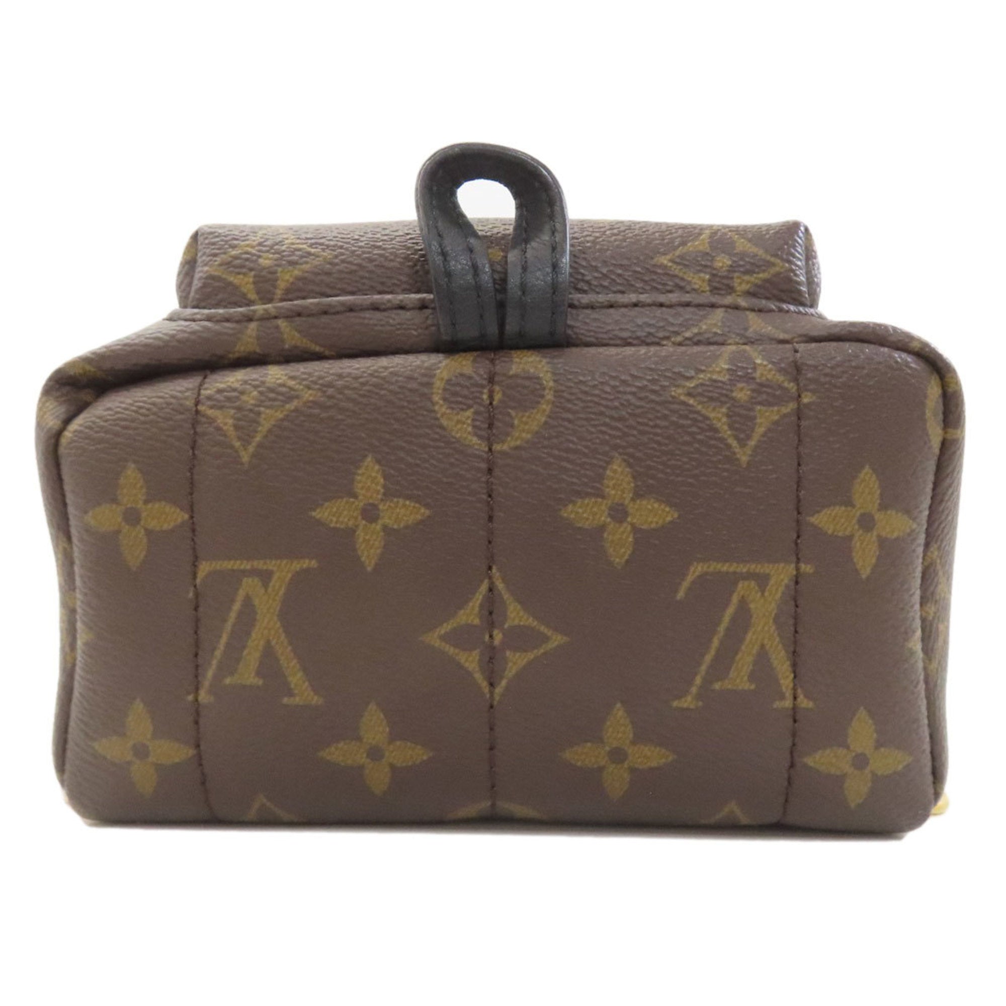 Louis Vuitton Monogram Black Pvc Backpack (Pre-Owned)