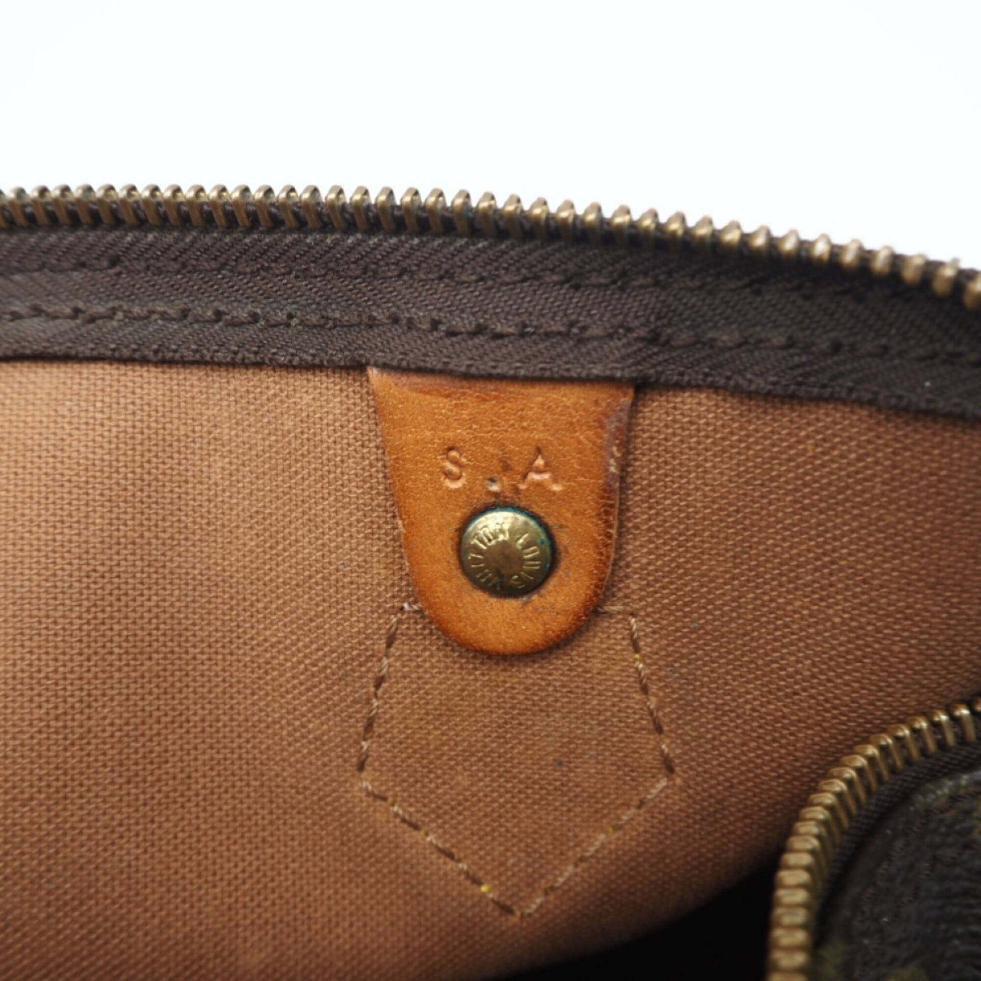 Louis Vuitton Black Coated Canvas Leather Handbag (Pre-Owned)