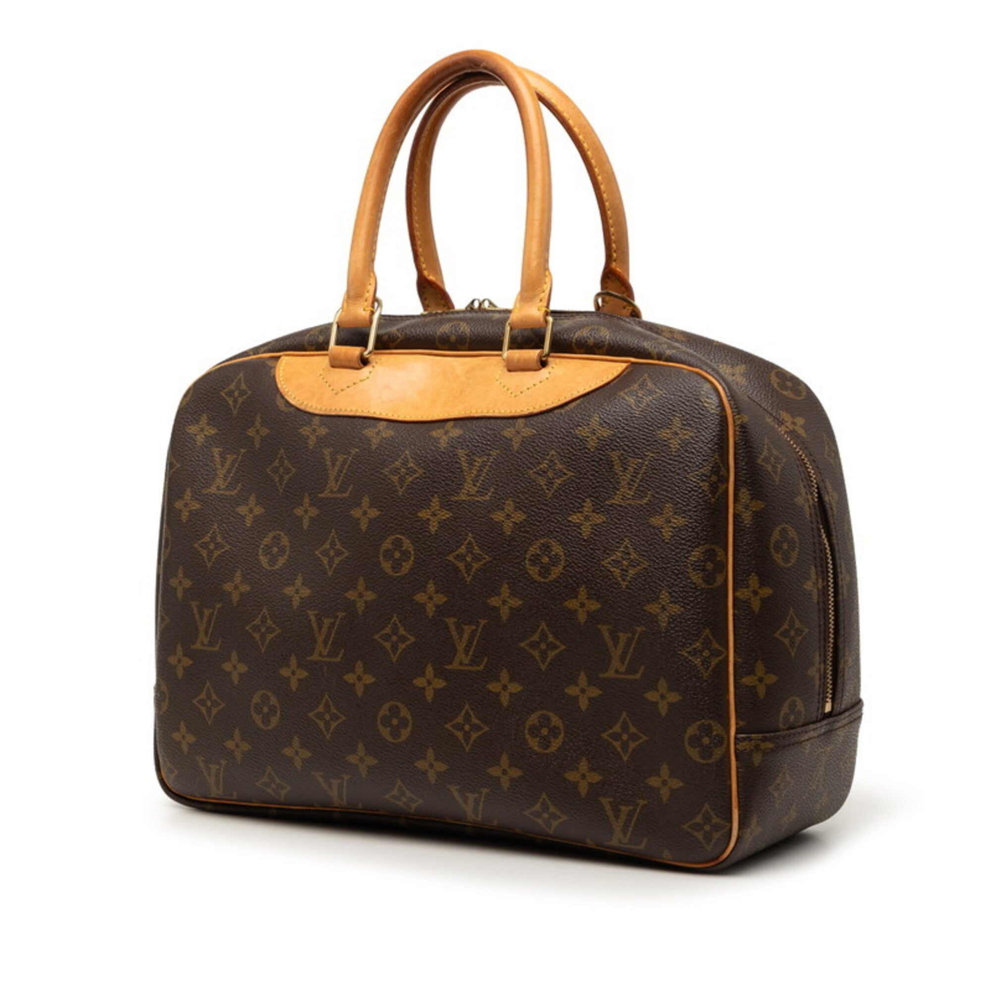 Louis Vuitton Monogram Brown Pvc Leather Handbag (Pre-Owned)