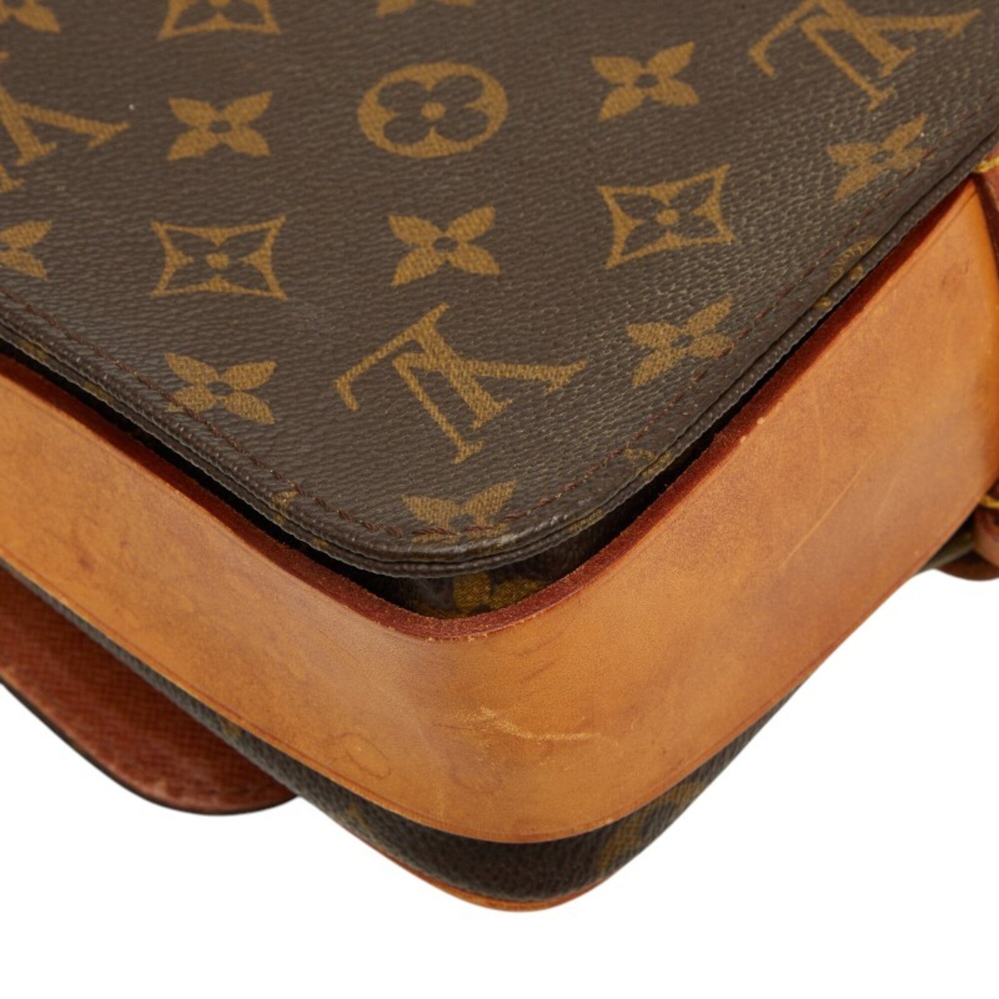 Louis Vuitton Monogram Brown Pvc Leather Shoulder Bag (Pre-Owned)