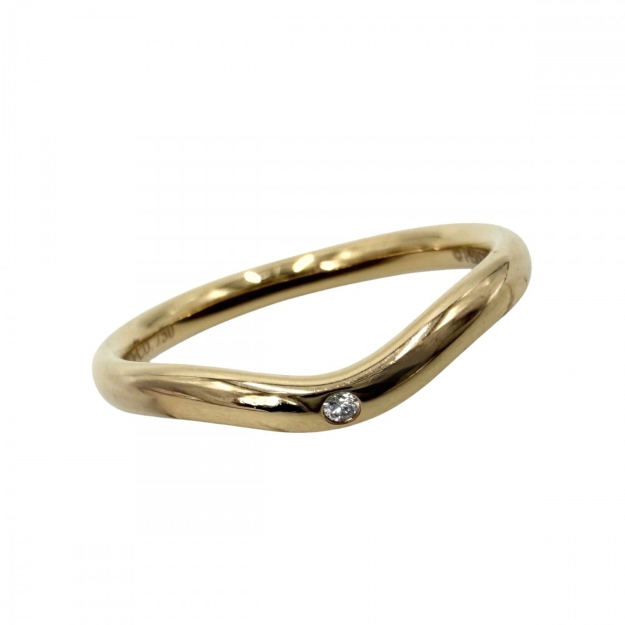 Tiffany Pink Gold (18K) Band Ring (Pre-Owned)