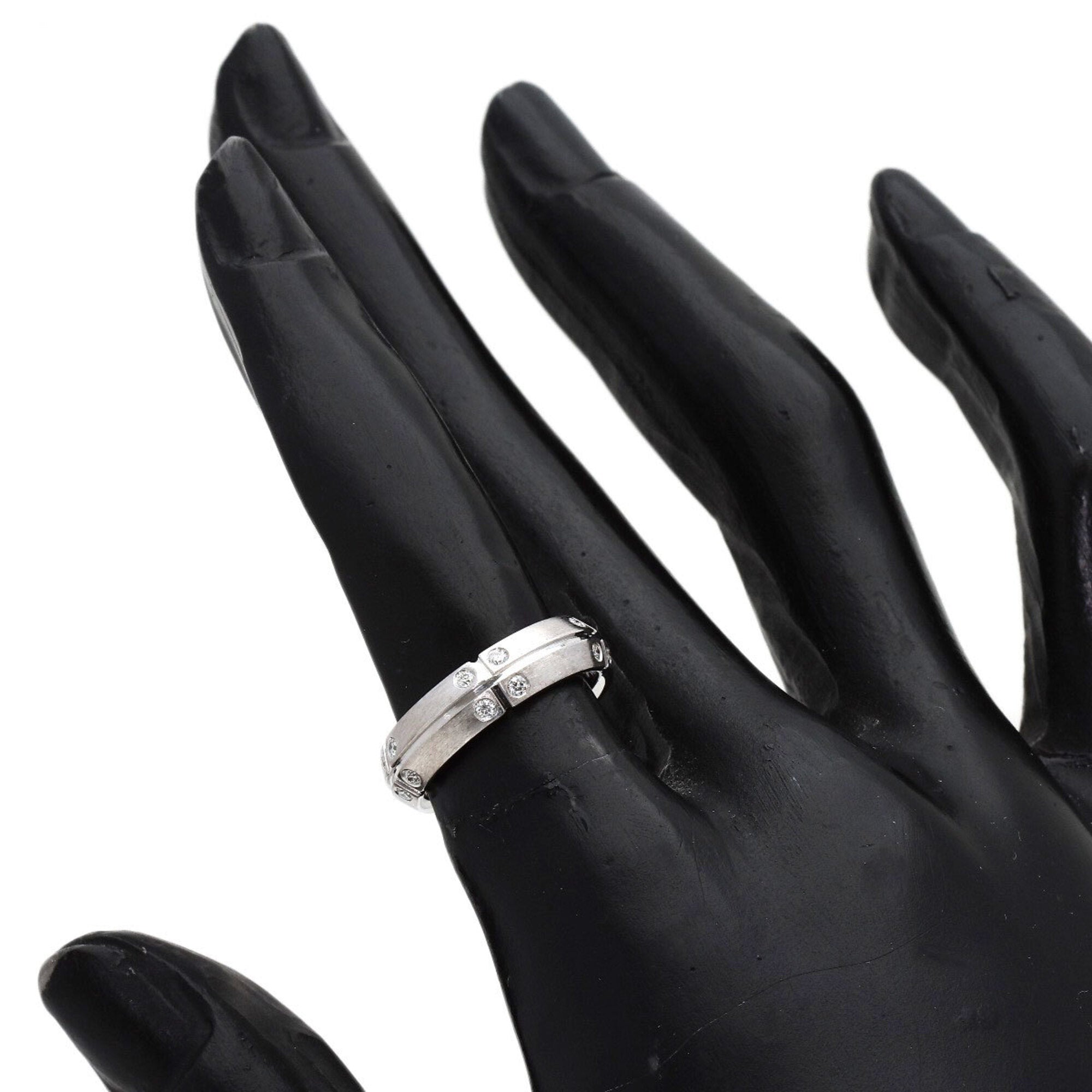 Tiffany White Gold (18K) Band Ring (Pre-Owned)