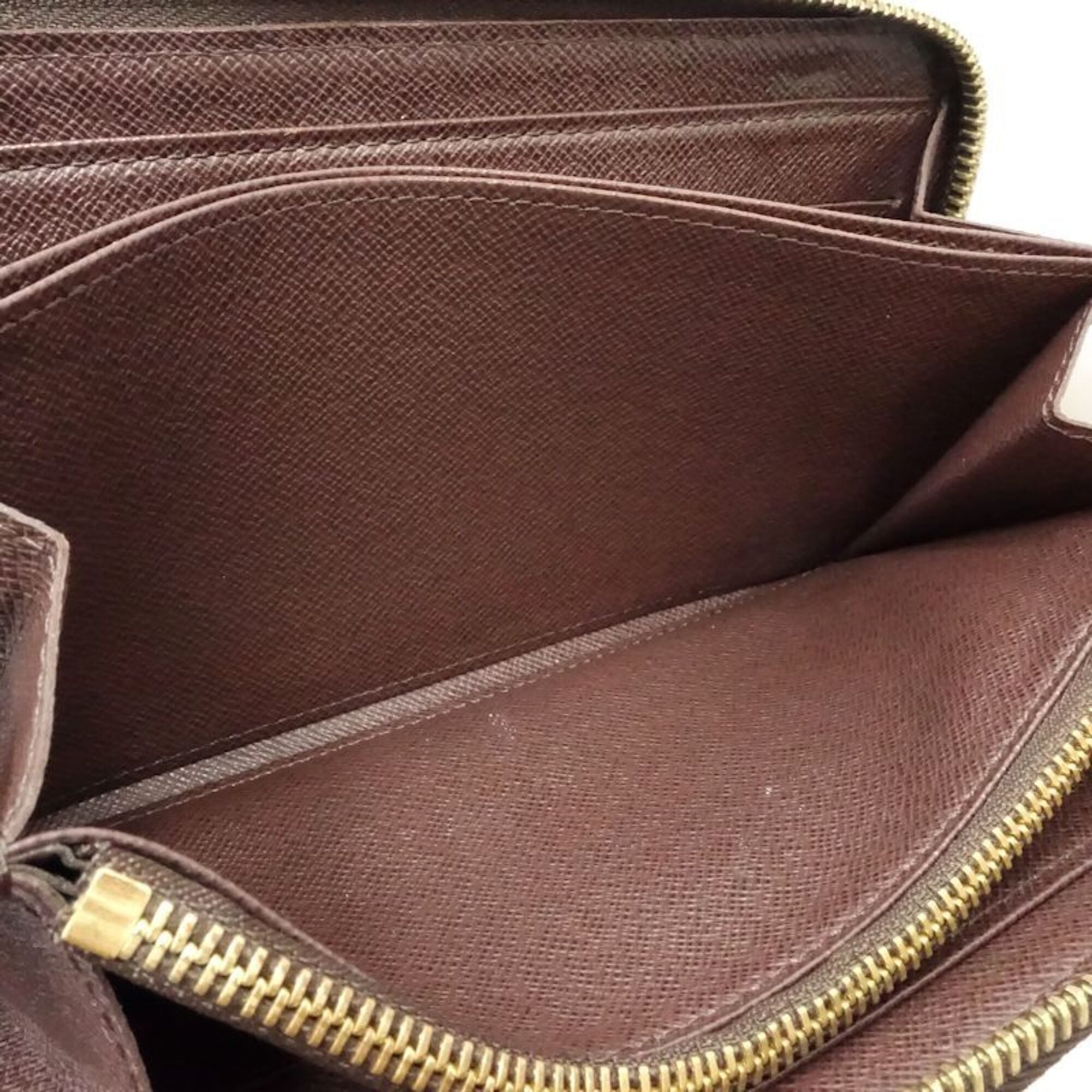 Louis Vuitton Ebene Canvas Long Wallet (Bi-Fold) (Pre-Owned)