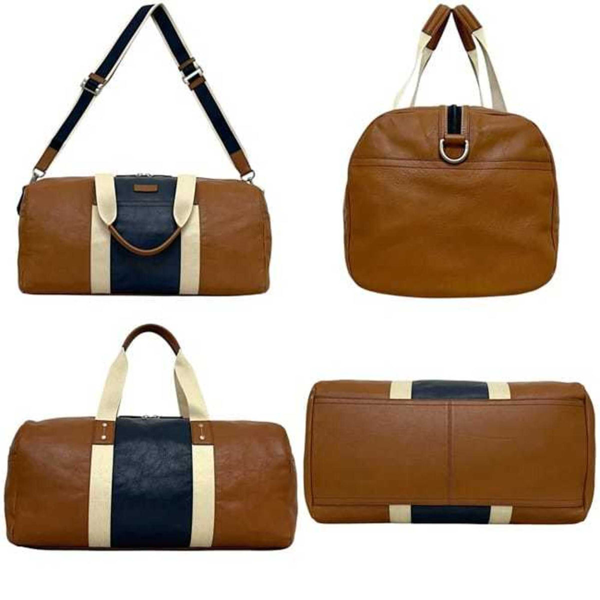 Coach Brown Leather Boston Bag (Pre-Owned)
