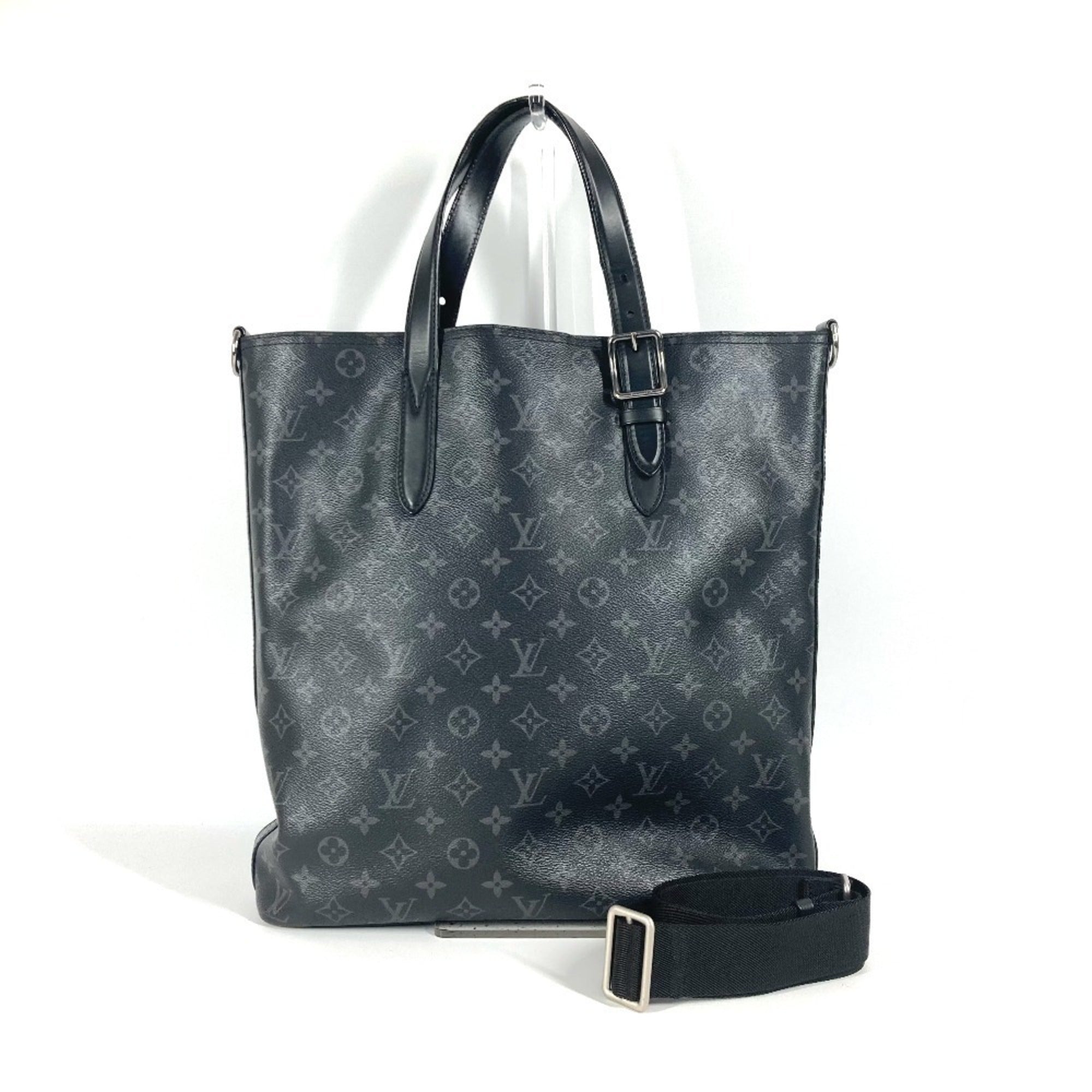 Louis Vuitton Black Monogram Eclipse Monogram Eclipse Shoulder Bag Tote Bag (Pre-Owned)