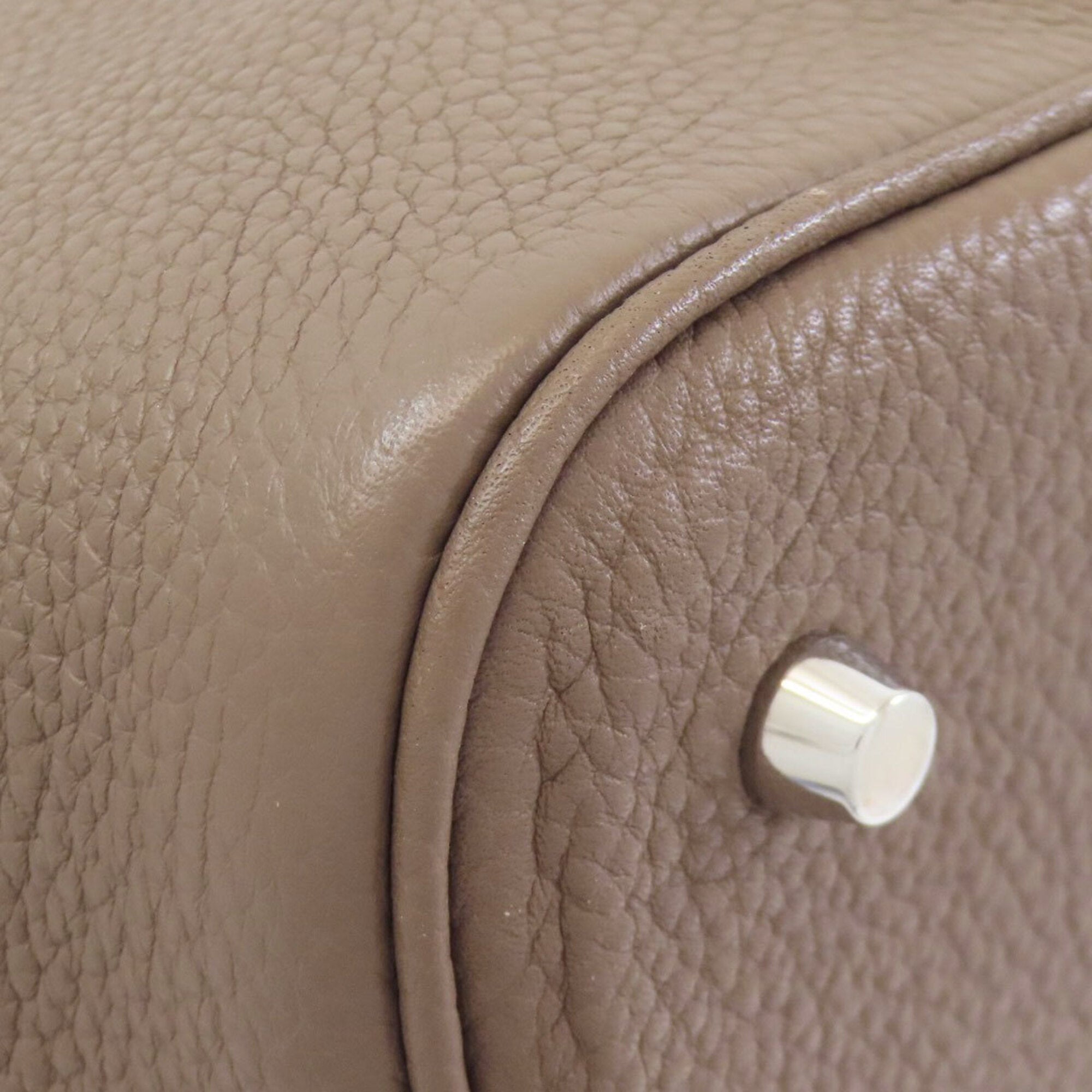Hermes Picotin Etoupe Gray Handbag (Pre-Owned)