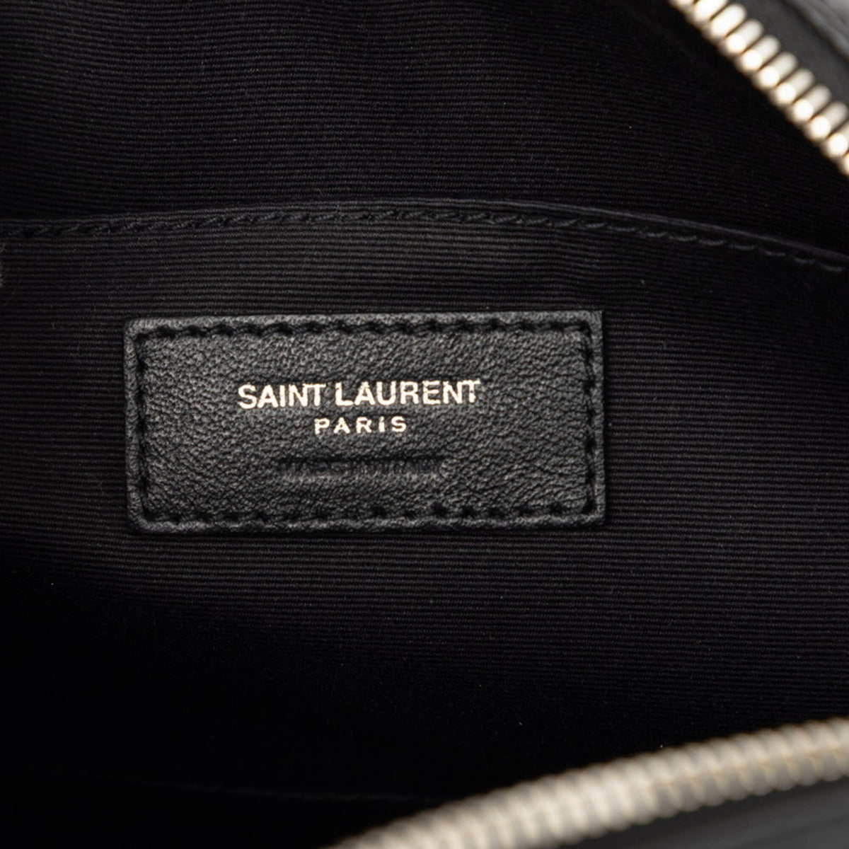 Saint Laurent Black Leather Shoulder Bag (Pre-Owned)