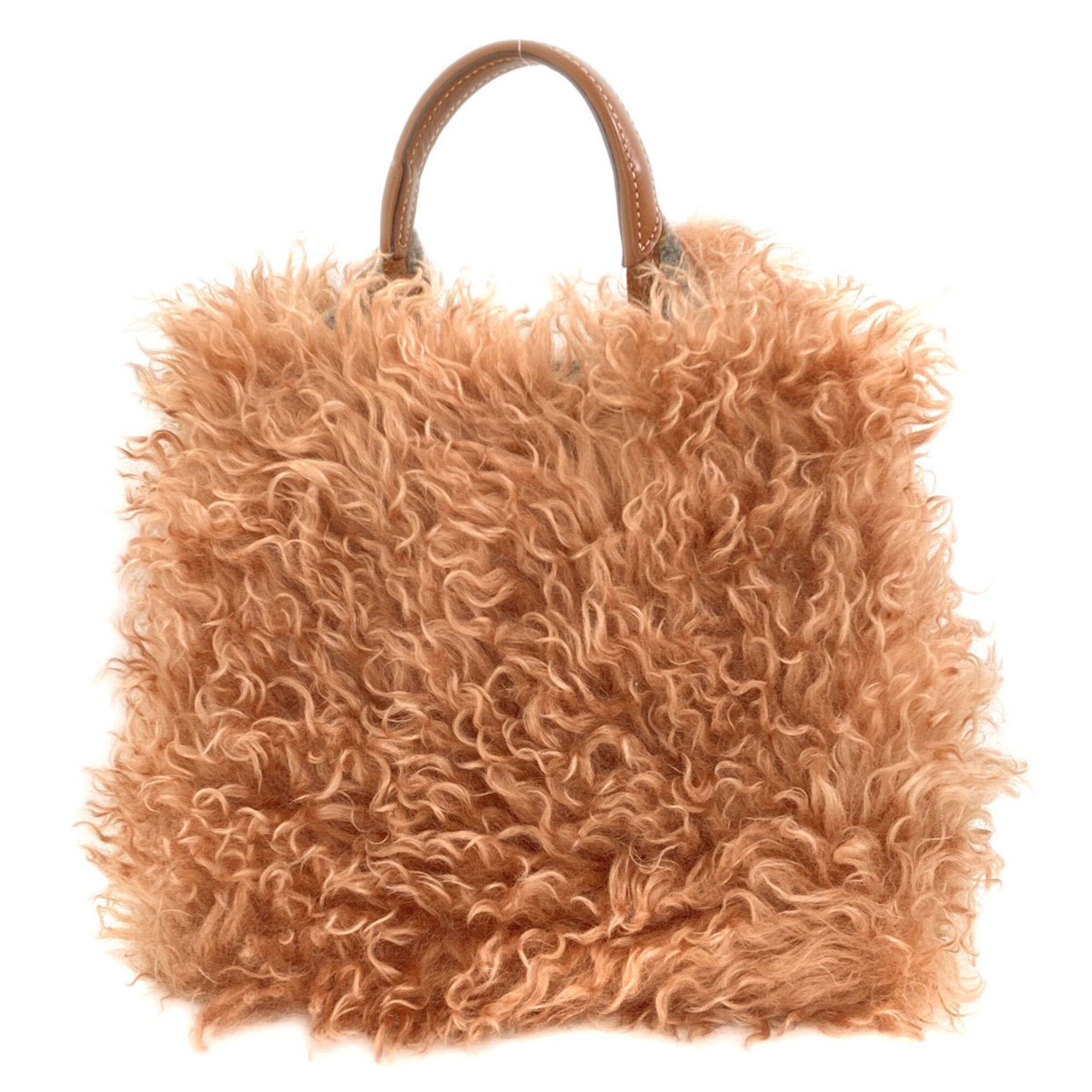 Tod's Pink Mohair Handbag (Pre-Owned)