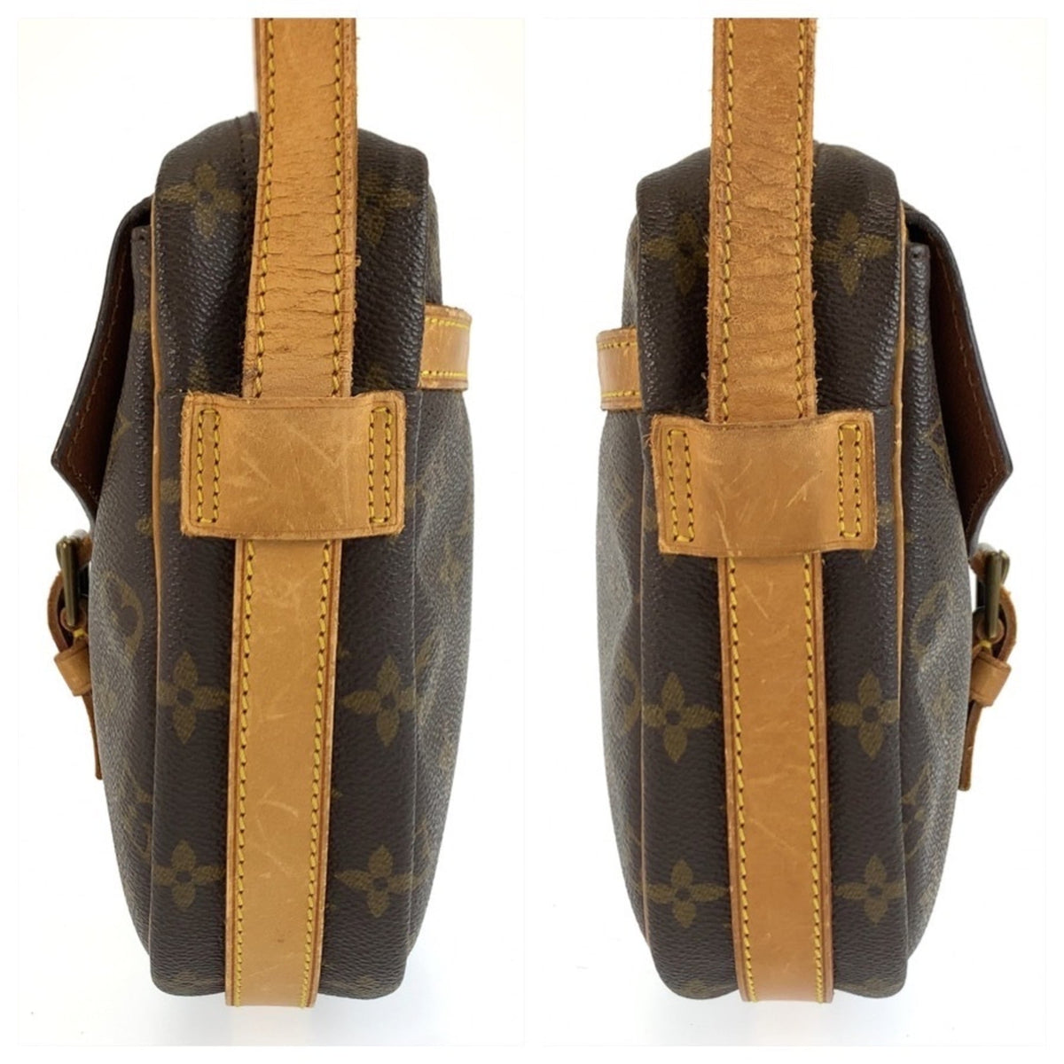 Louis Vuitton Monogram Brown Pvc Leather Messenger Bag Shoulder Bag (Pre-Owned)