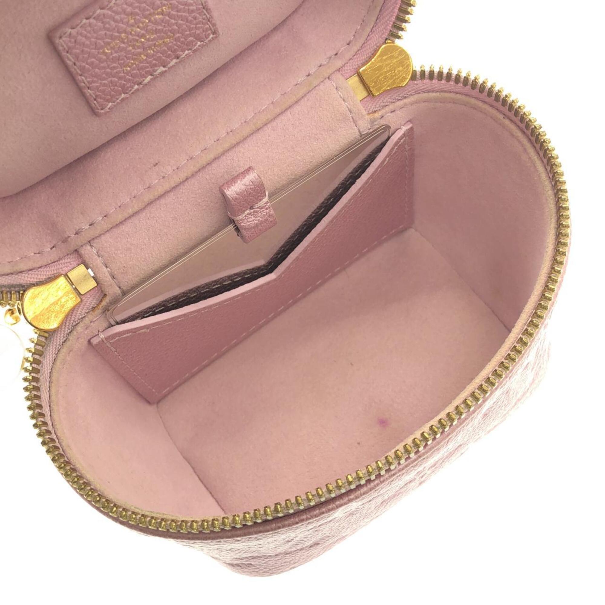 Louis Vuitton Purple Leather Handbag (Pre-Owned)