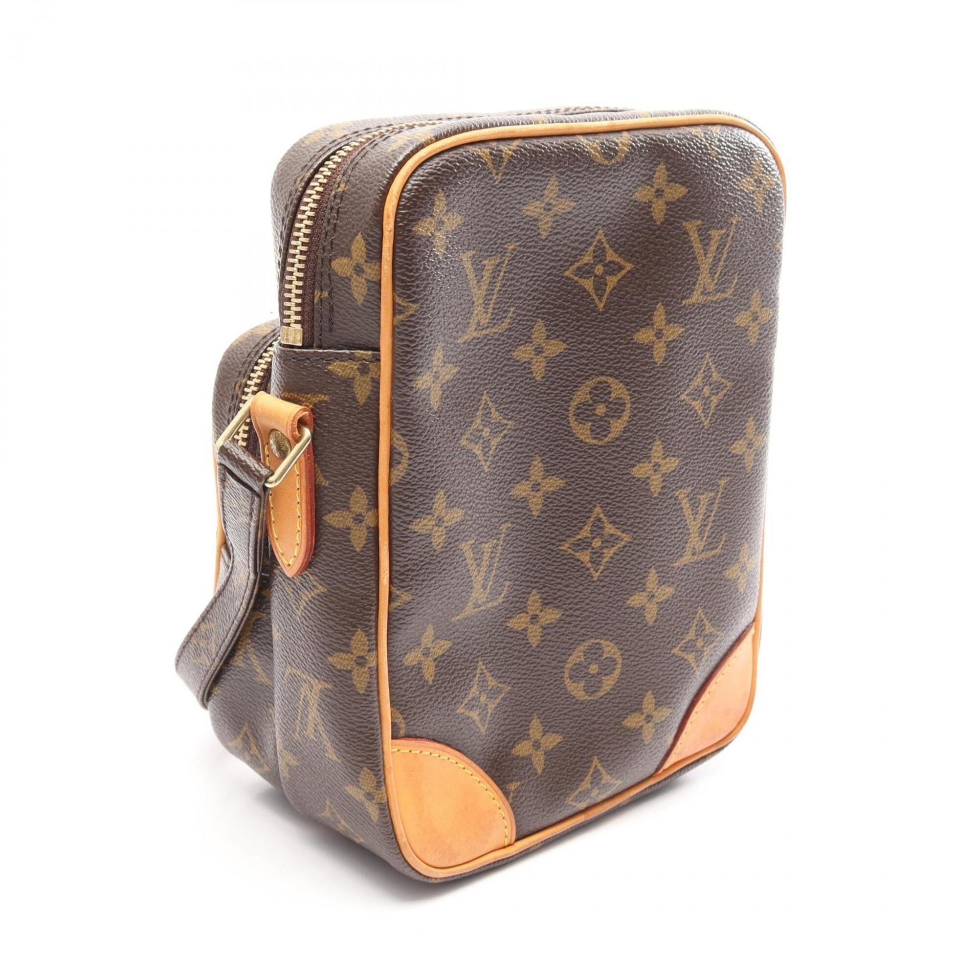 Louis Vuitton Brown Monogram Monogram Leather Shoulder Bag (Pre-Owned)