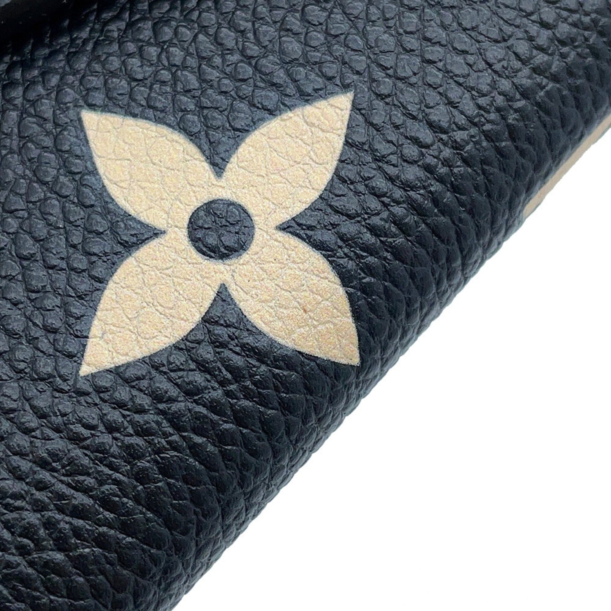 Louis Vuitton Beige Noir Monogram Empreinte Coin Purse/Coin Case (Pre-Owned)