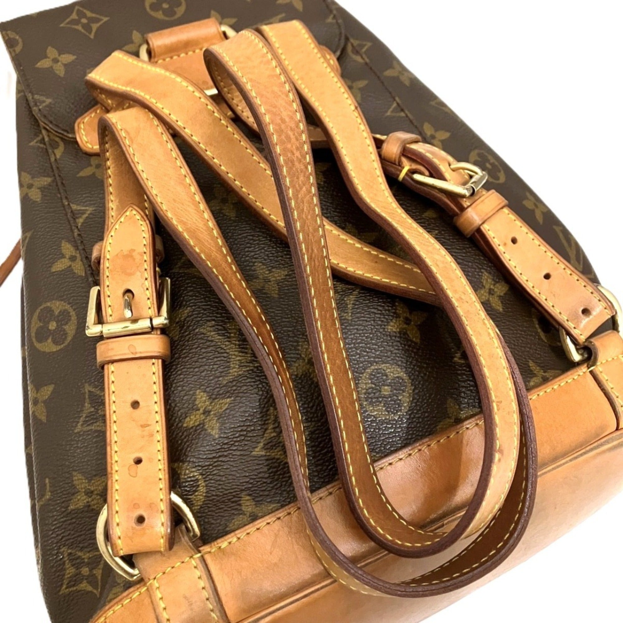 Louis Vuitton Brown Monogram Backpack (Pre-Owned)