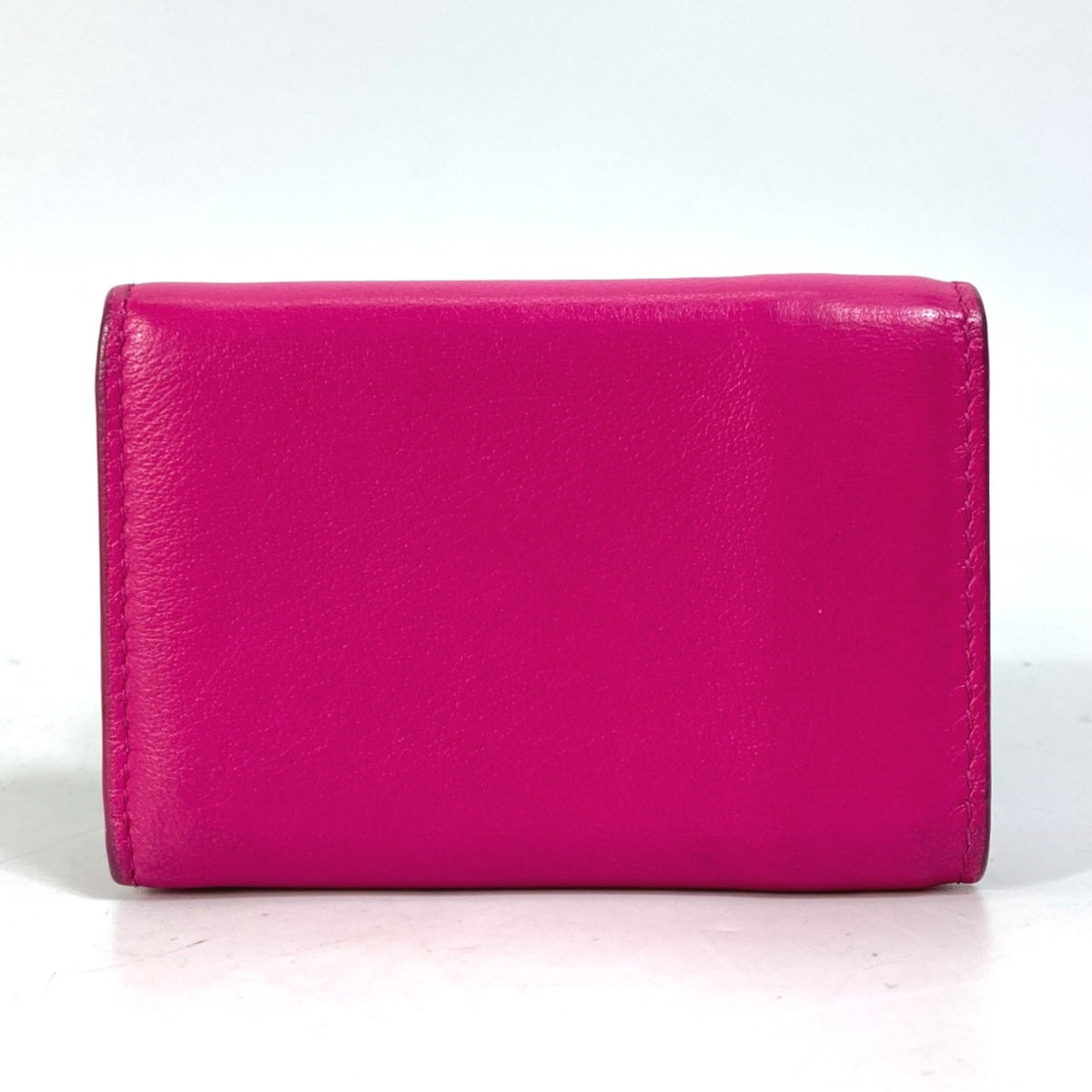 Balenciaga Pink Leather Wallet (Tri-Fold) (Pre-Owned)