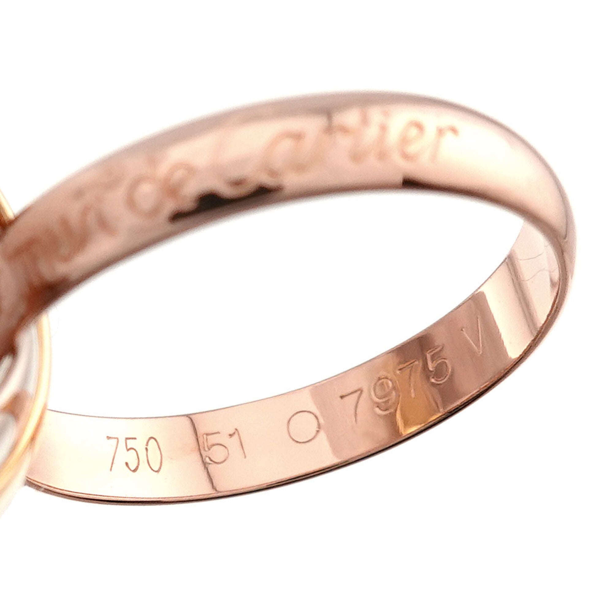 Cartier Yellow Gold (18K) Pink Gold (18K) White Gold (18K) Band Ring (Pre-Owned)