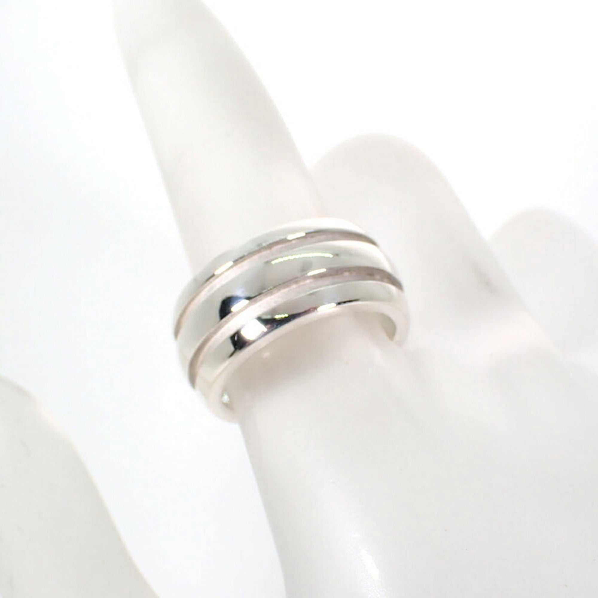 Tiffany Sterling Silver 925 Band Ring (Pre-Owned)