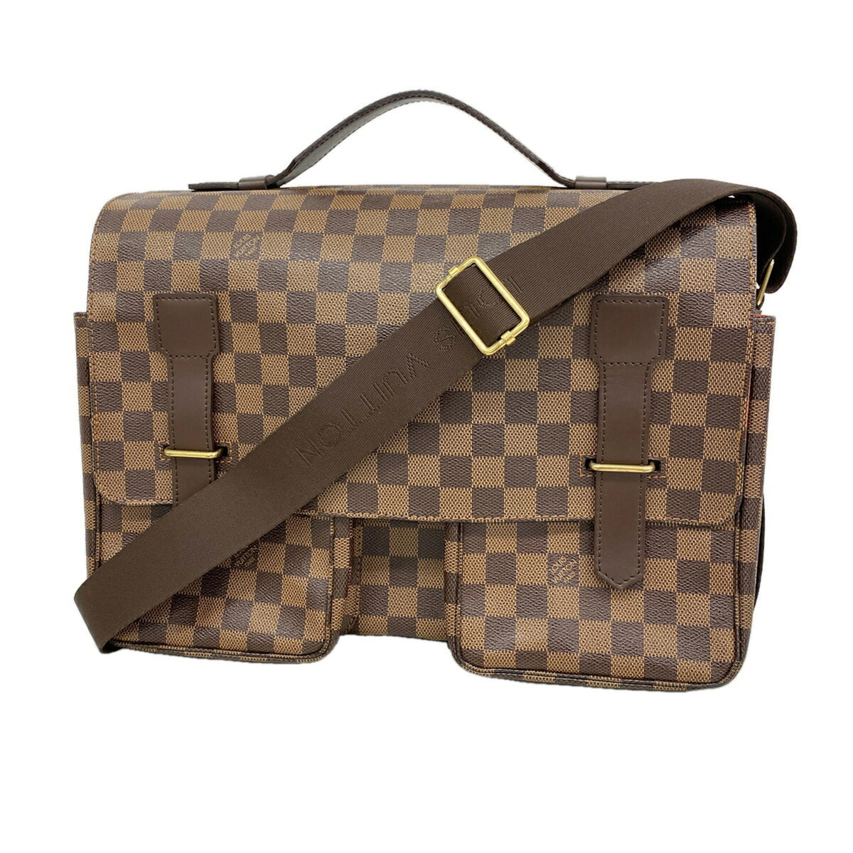 Louis Vuitton Ebene Handbag (Pre-Owned)