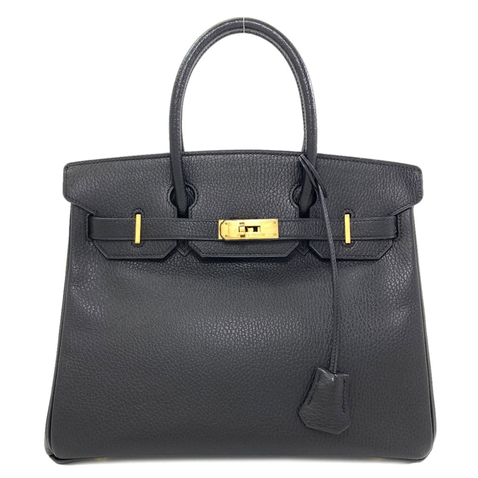 Hermes Black Ardennes Leather Handbag (Pre-Owned)
