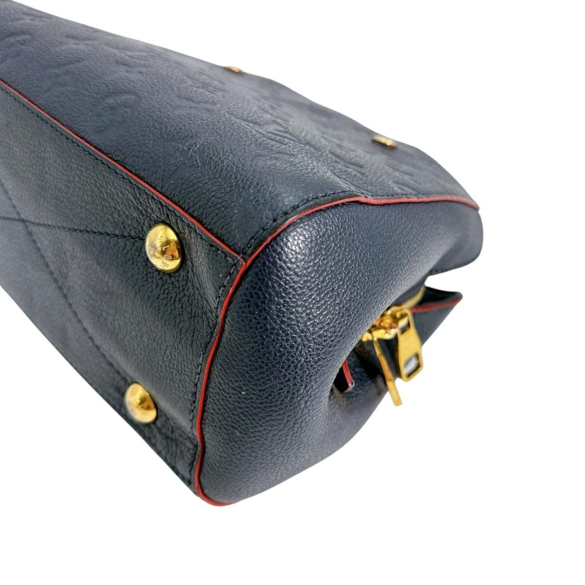 Louis Vuitton Marine Rouge Monogram Empreinte Shoulder Bag (Pre-Owned)