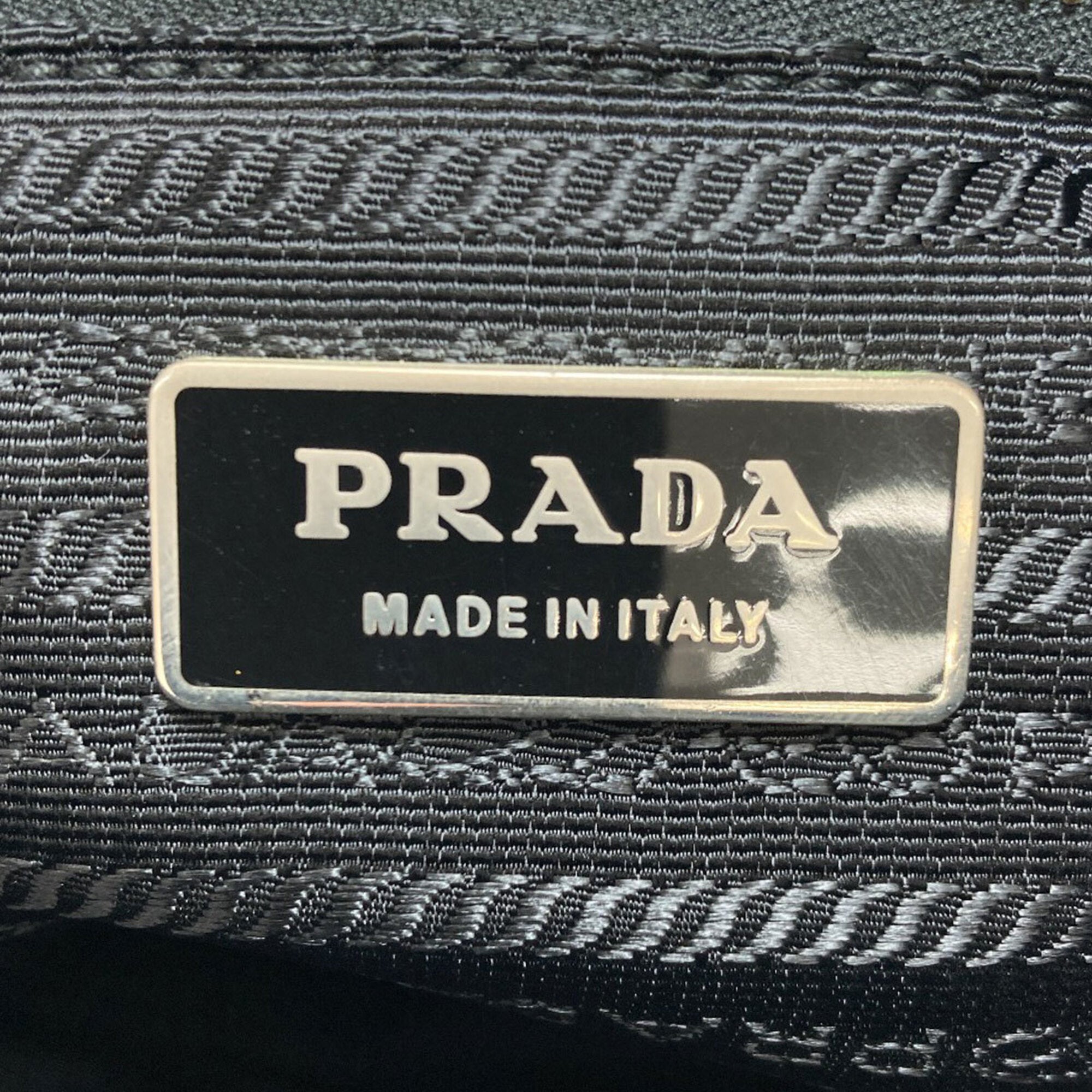 Prada Black Nylon Handbag (Pre-Owned)
