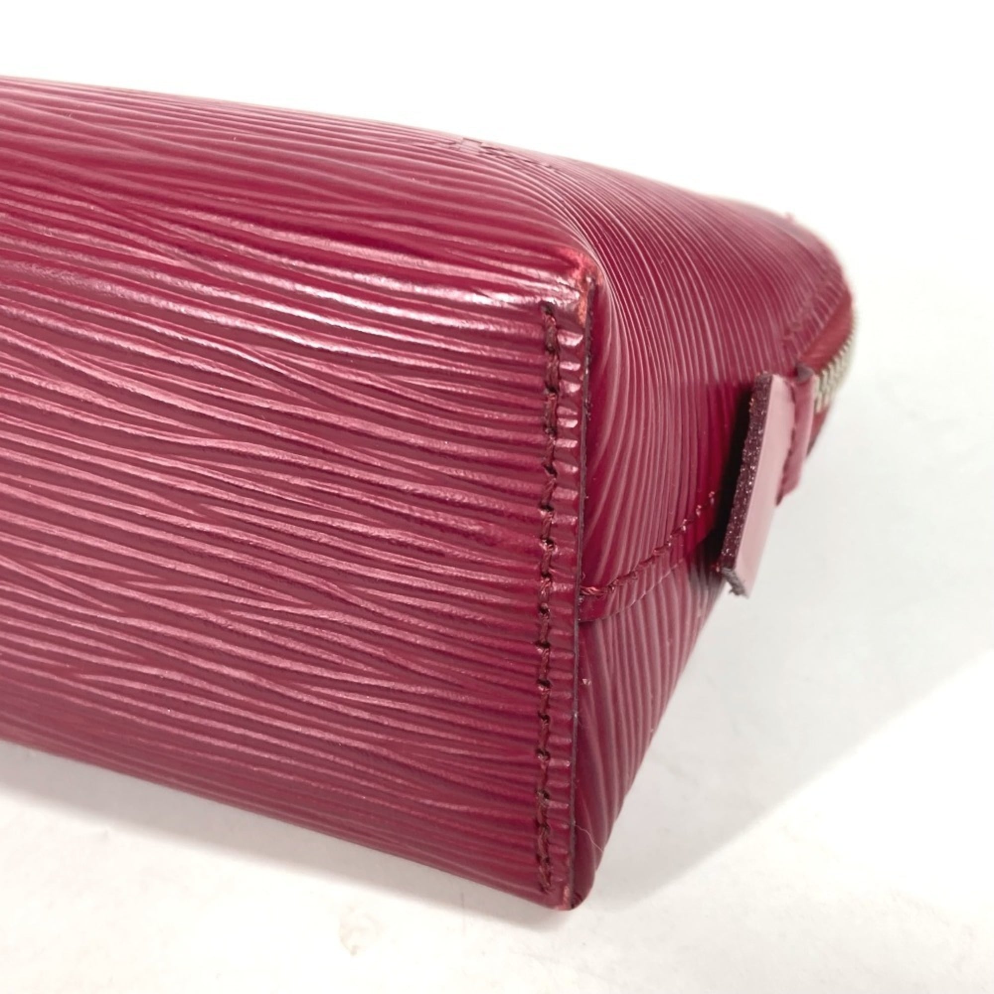 Louis Vuitton Fuchsia Pink Pink Epi Leather Pochette Pouch (Pre-Owned)