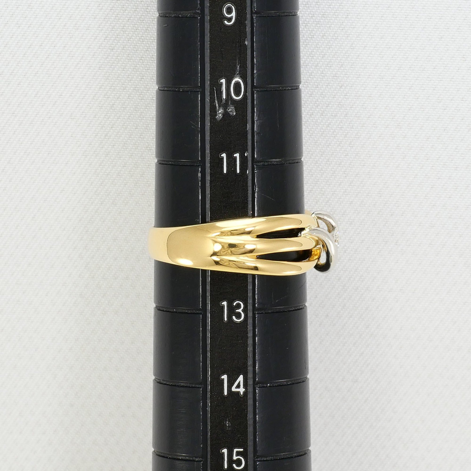 Unbranded Platinum Yellow Gold Yellow Gold (18K) Platinum 900 Band Ring (Pre-Owned)
