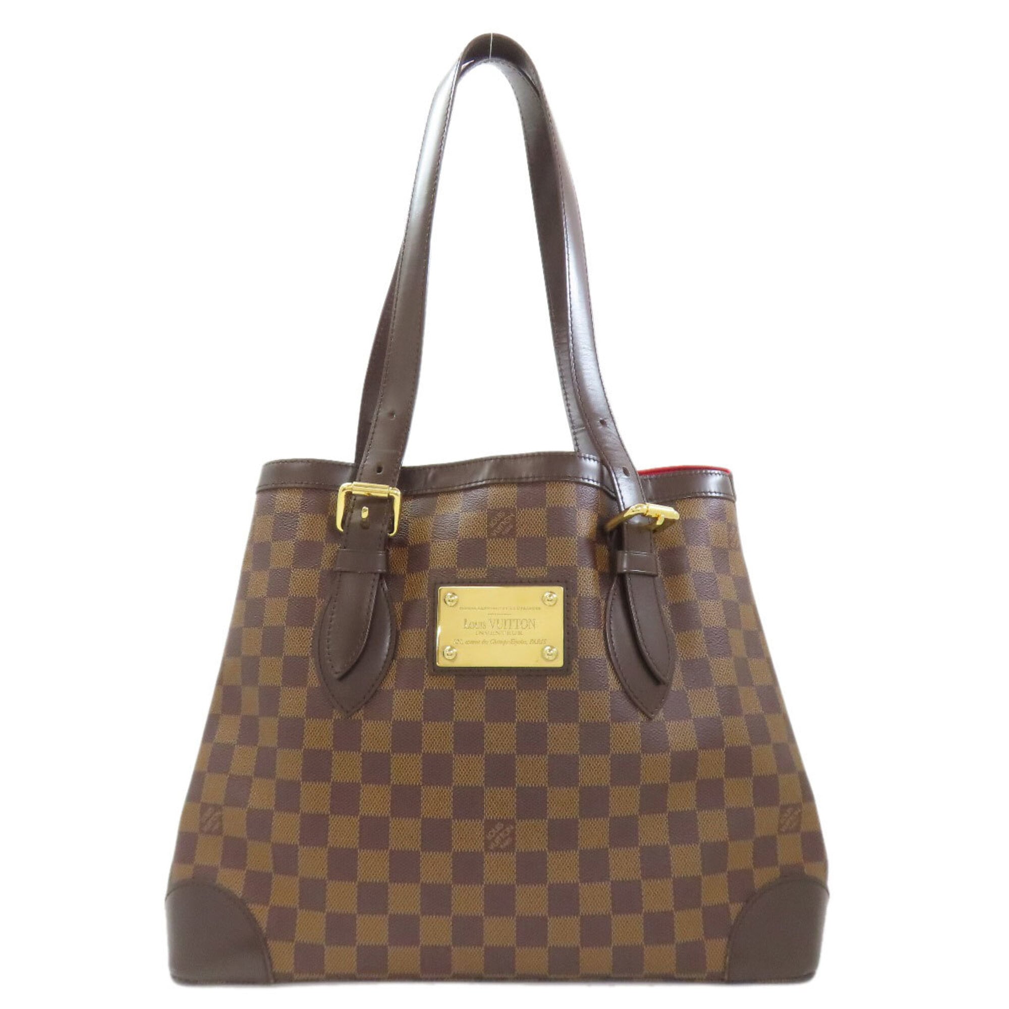 Louis Vuitton Damier Damier Canvas Ebene Damier Canvas Tote Bag (Pre-Owned)