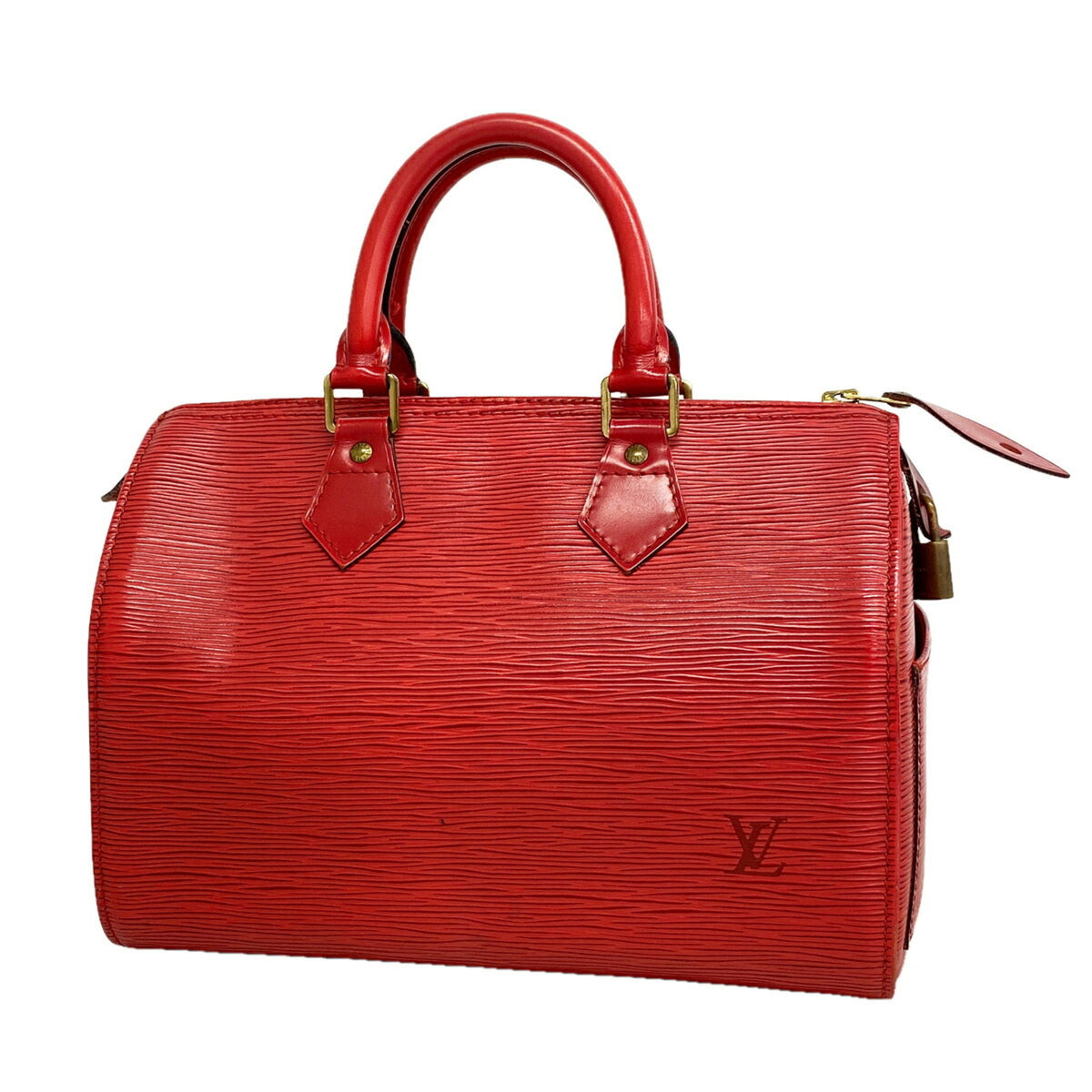Louis Vuitton Castilian Red Handbag (Pre-Owned)