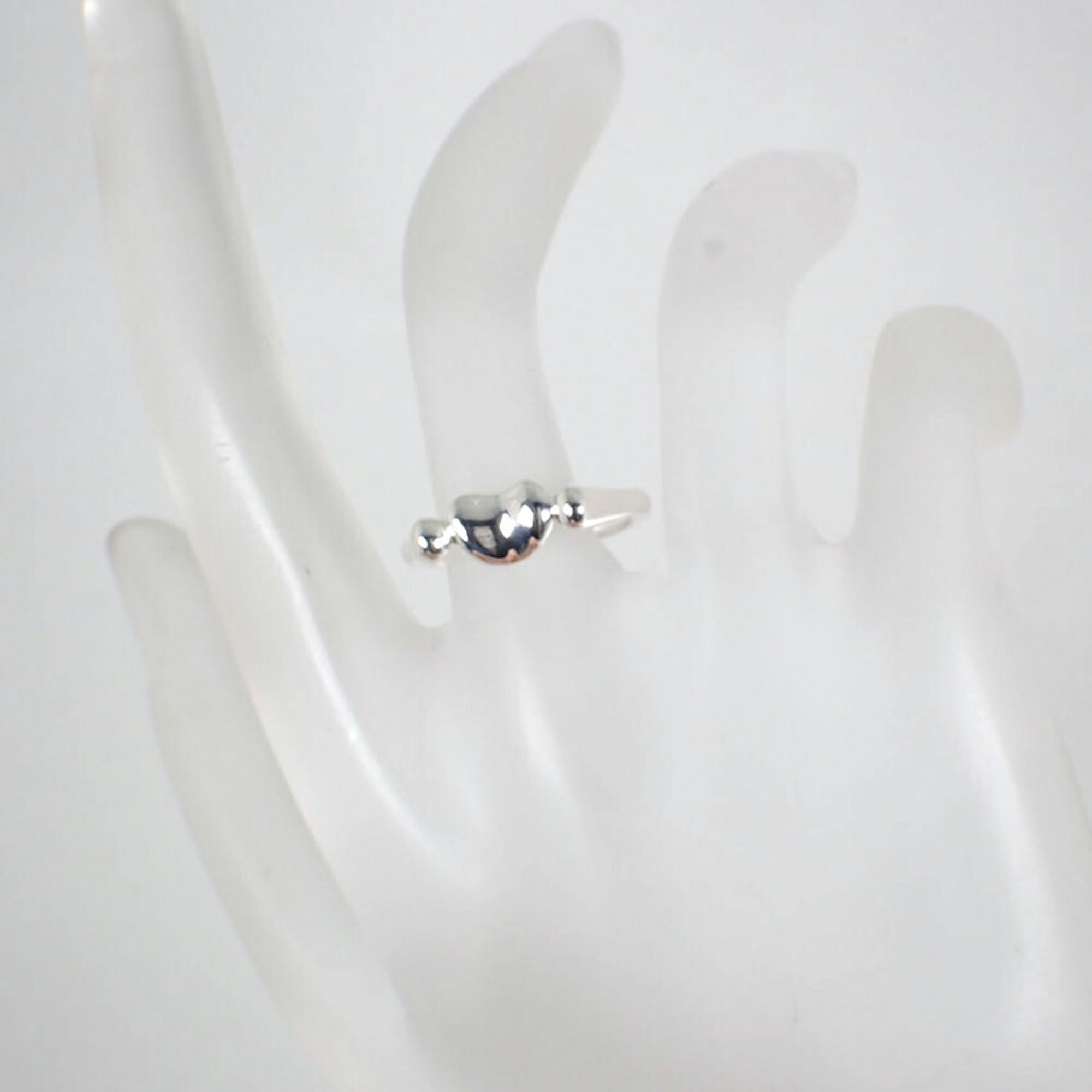 Tiffany Sterling Silver 925 Band Ring (Pre-Owned)