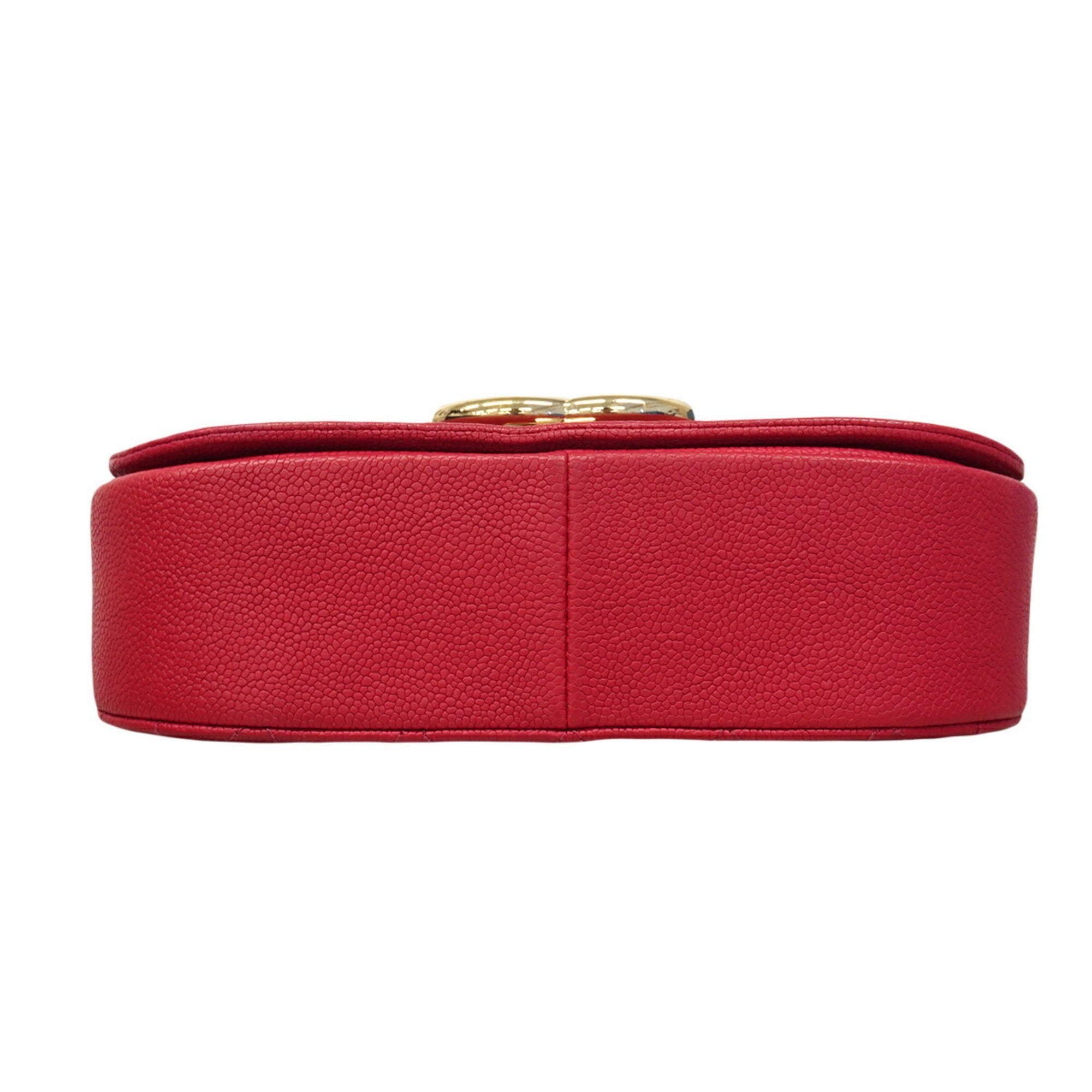 Chanel Pink Grained Calfskin Handbag (Pre-Owned)