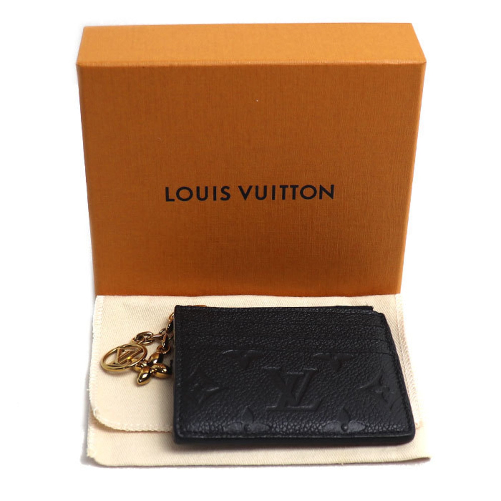 Louis Vuitton Noir Monogram Empreinte Coin Purse/Coin Case (Pre-Owned)