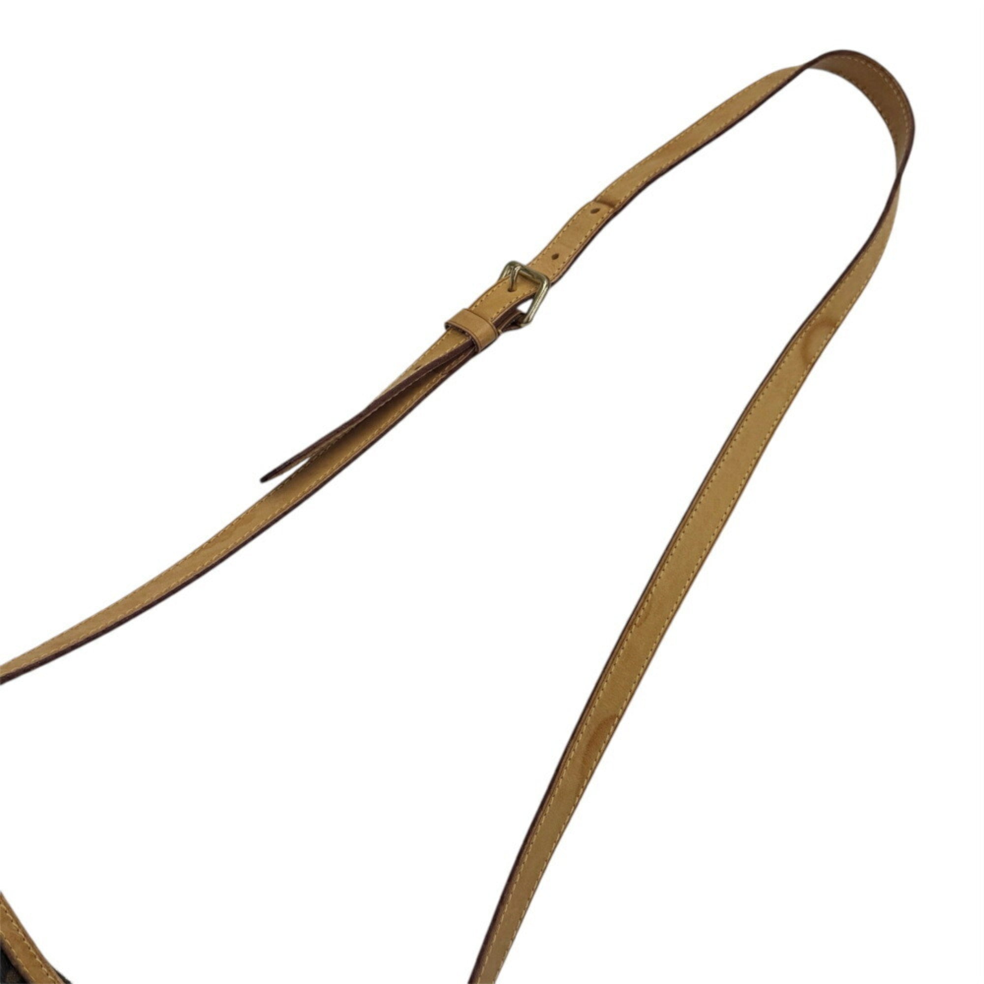 Louis Vuitton Brown Monogram Canvas Shoulder Bag (Pre-Owned)