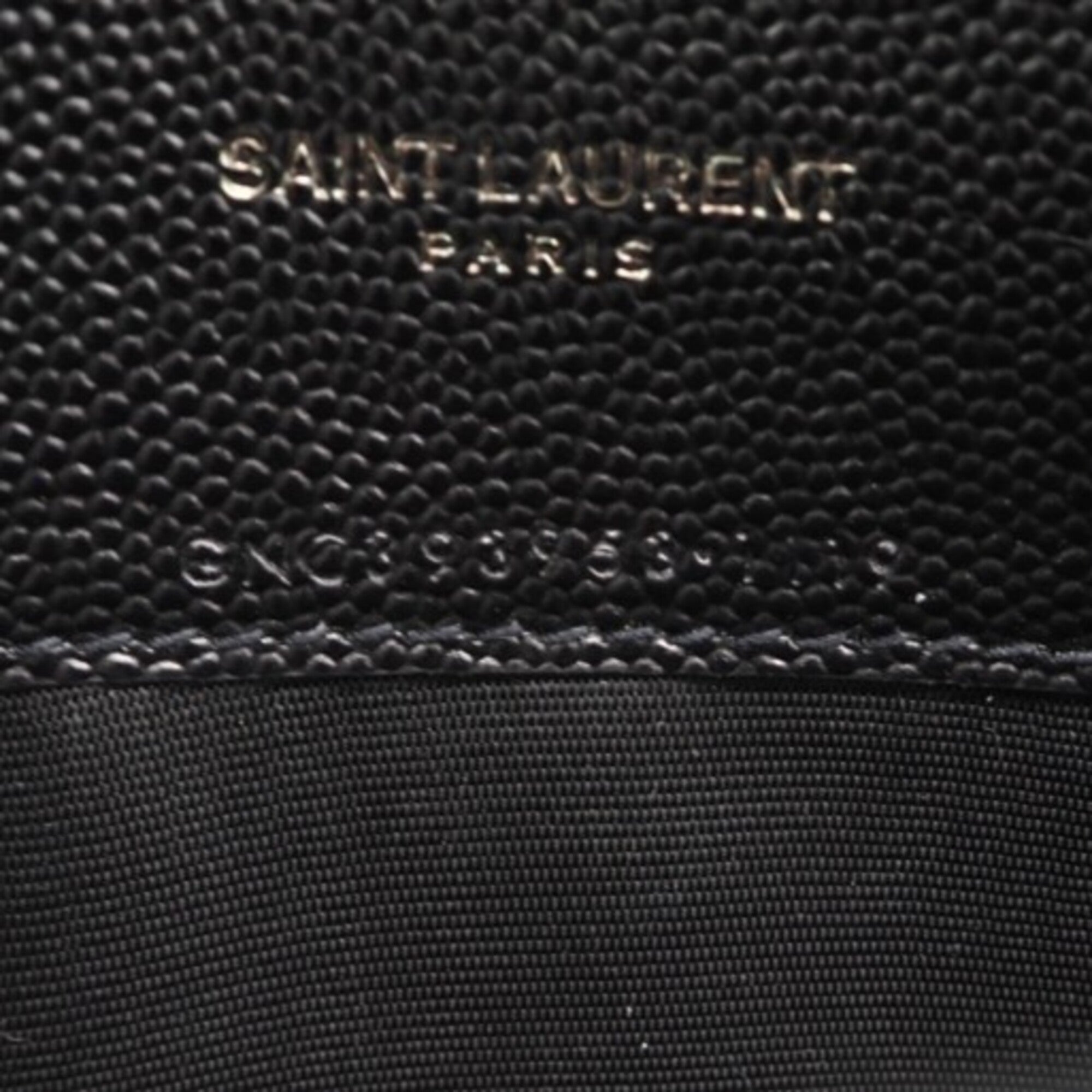 Yves Saint Laurent Black Leather Shoulder Bag (Pre-Owned)