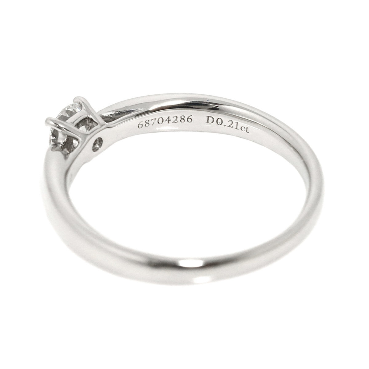 Tiffany Platinum 950 Band Ring (Pre-Owned)