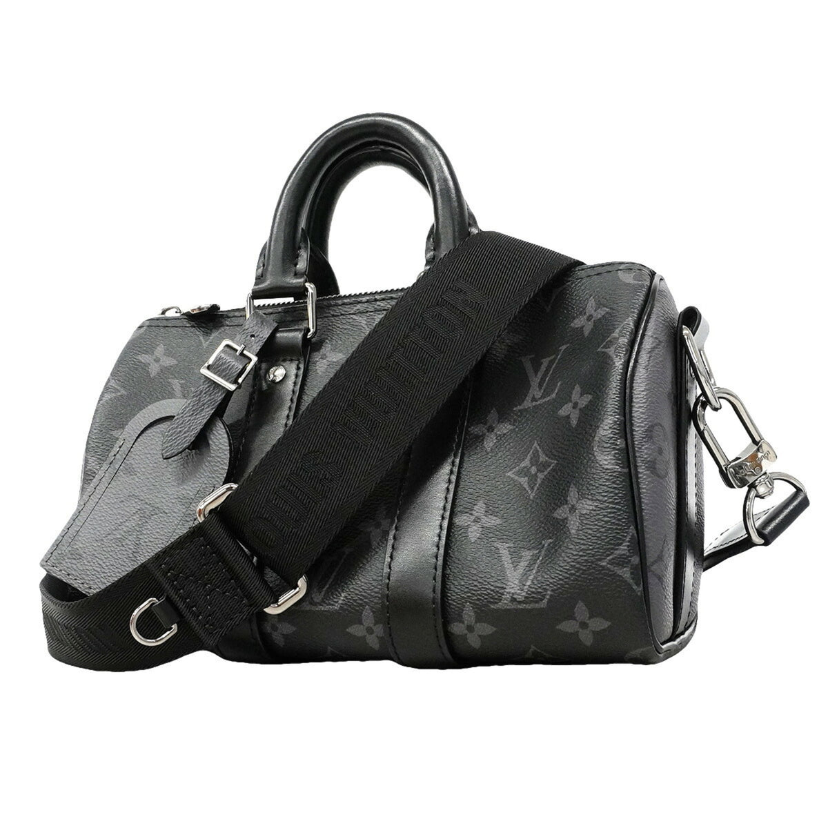 Louis Vuitton Black Gray Handbag (Pre-Owned)