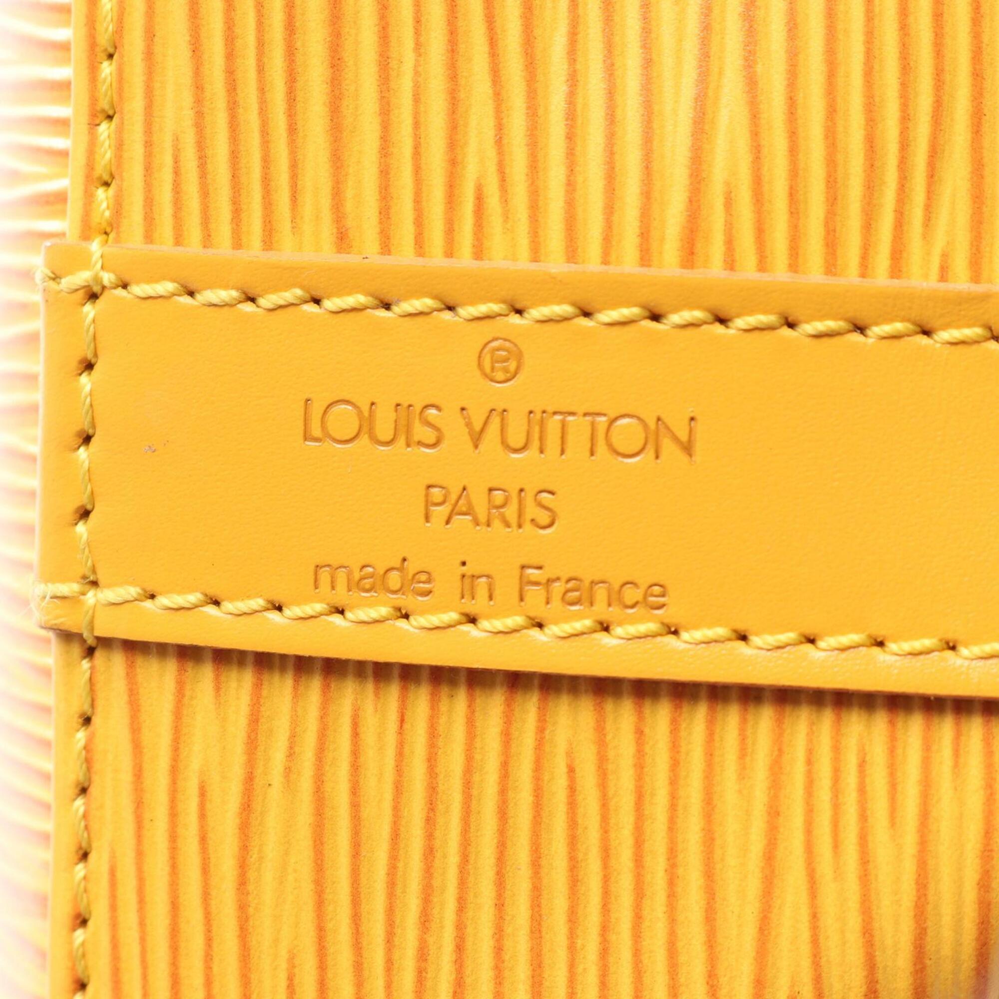 Louis Vuitton Yellow Epi Leather Handbag Shoulder Bag (Pre-Owned)