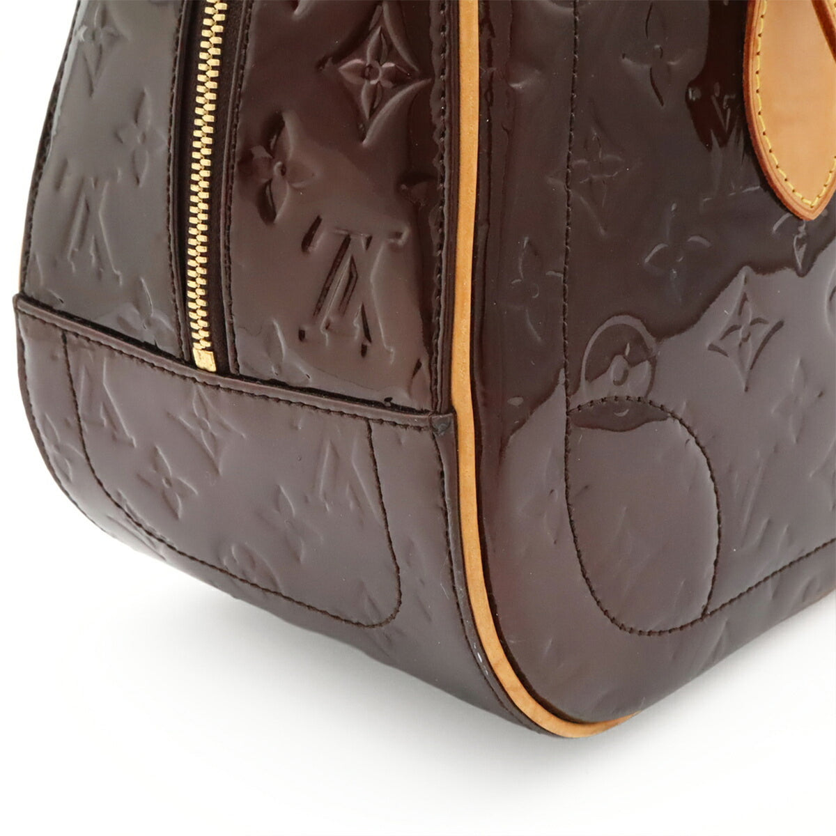 Louis Vuitton Amarante Leather Handbag Tote Bag (Pre-Owned)