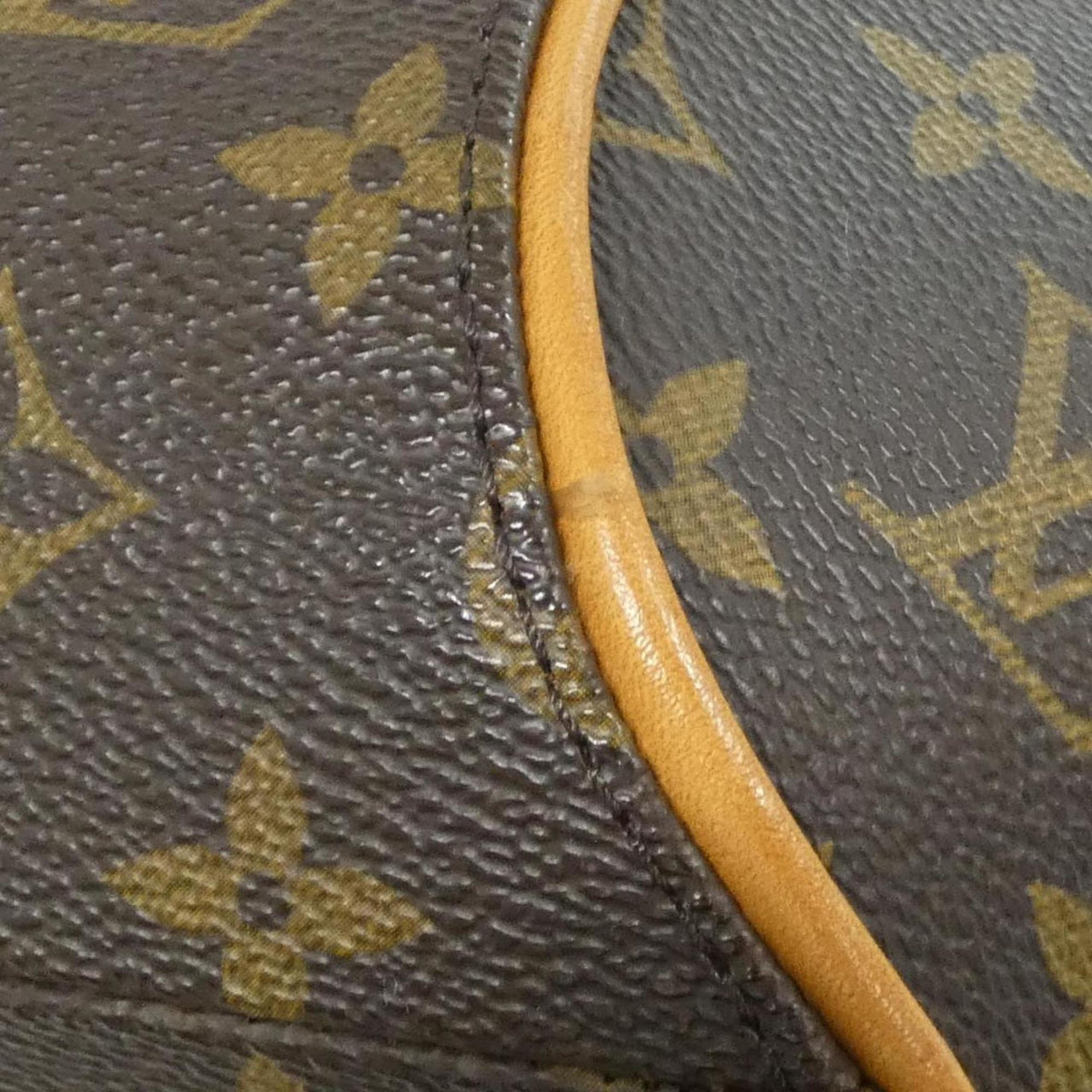 Louis Vuitton Monogram Eclipse Marron Coated Canvas Handbag (Pre-Owned)