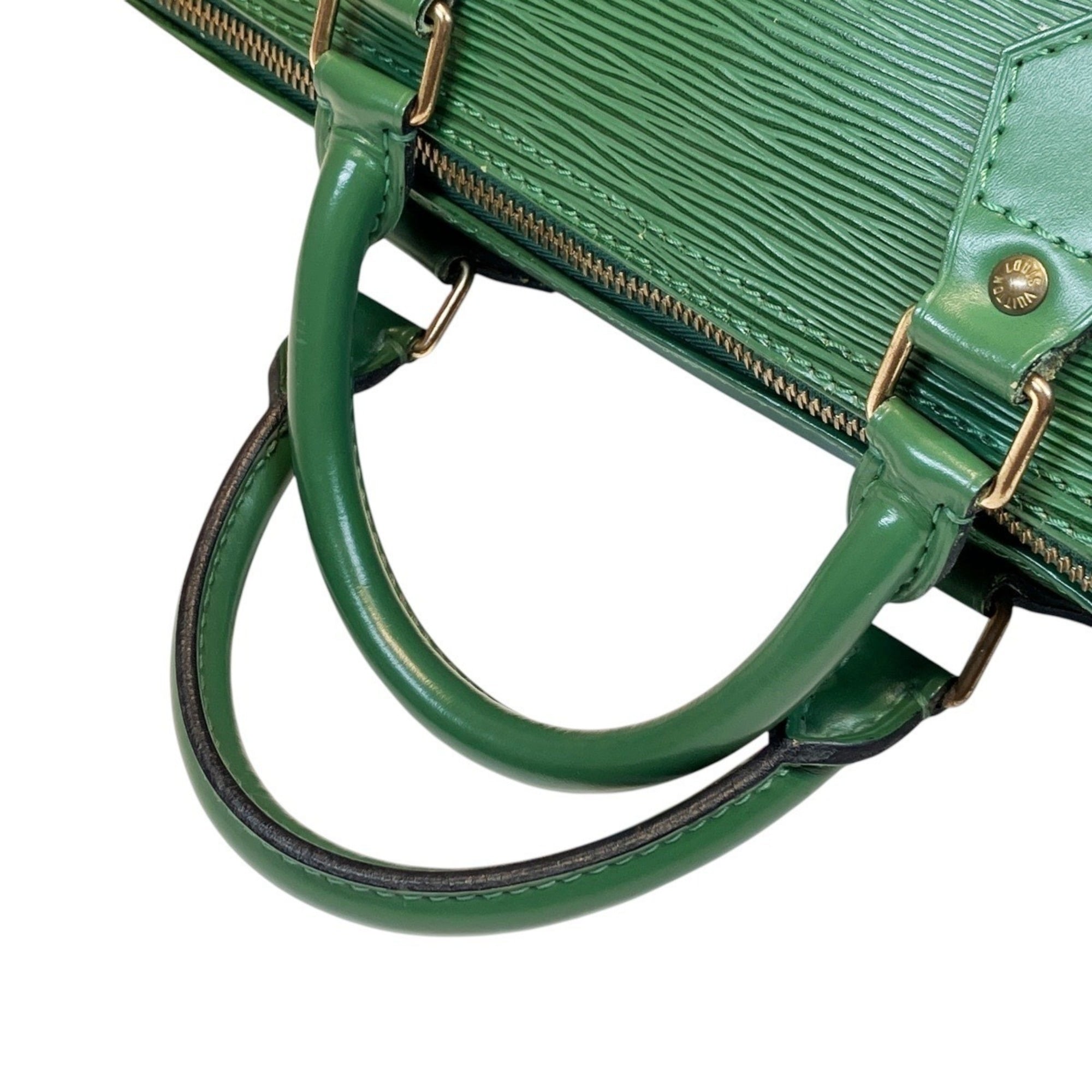 Louis Vuitton Epi Borneo Green Epi Leather Handbag (Pre-Owned)