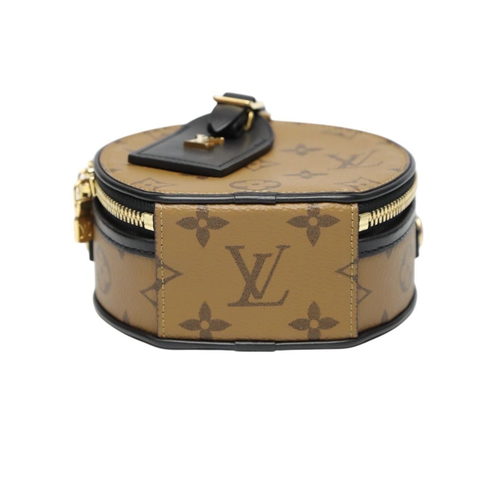 Louis Vuitton Brown Monogram Reverse Monogram Reverse Shoulder Bag (Pre-Owned)