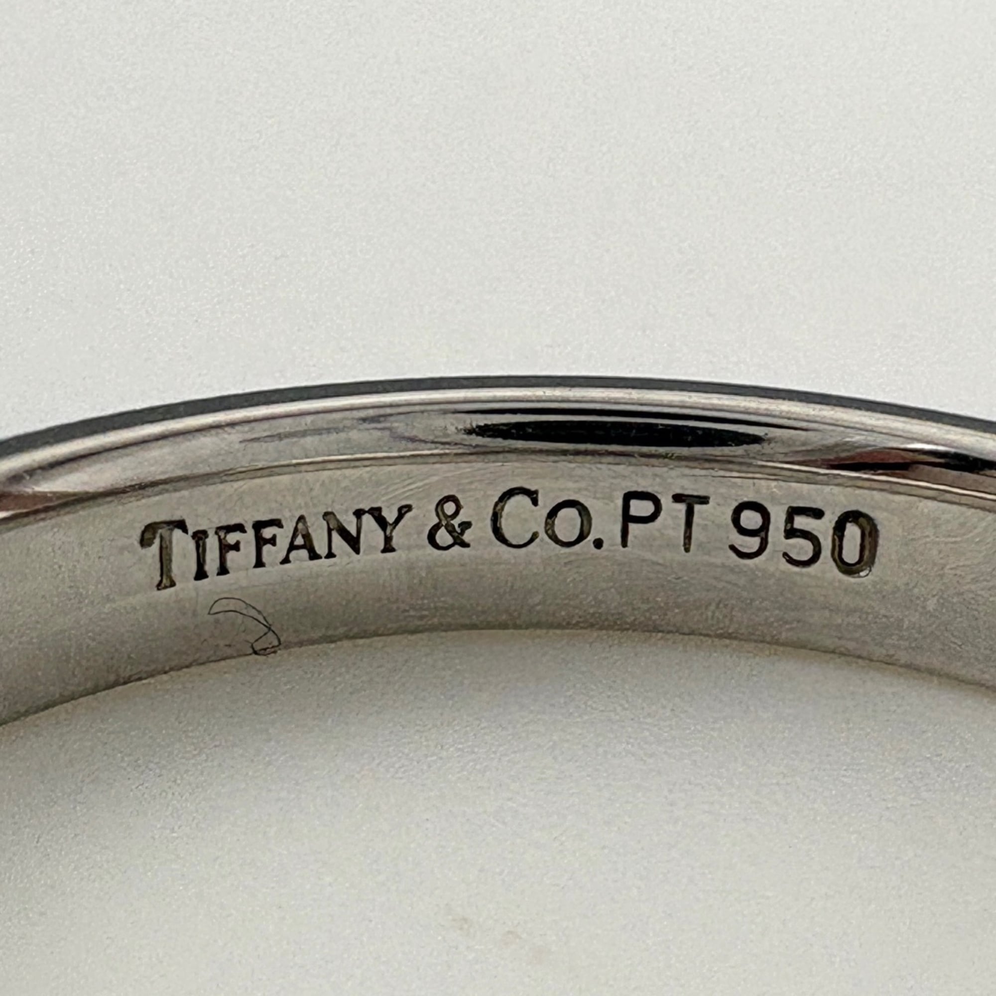 Tiffany Platinum 950 Band Ring (Pre-Owned)