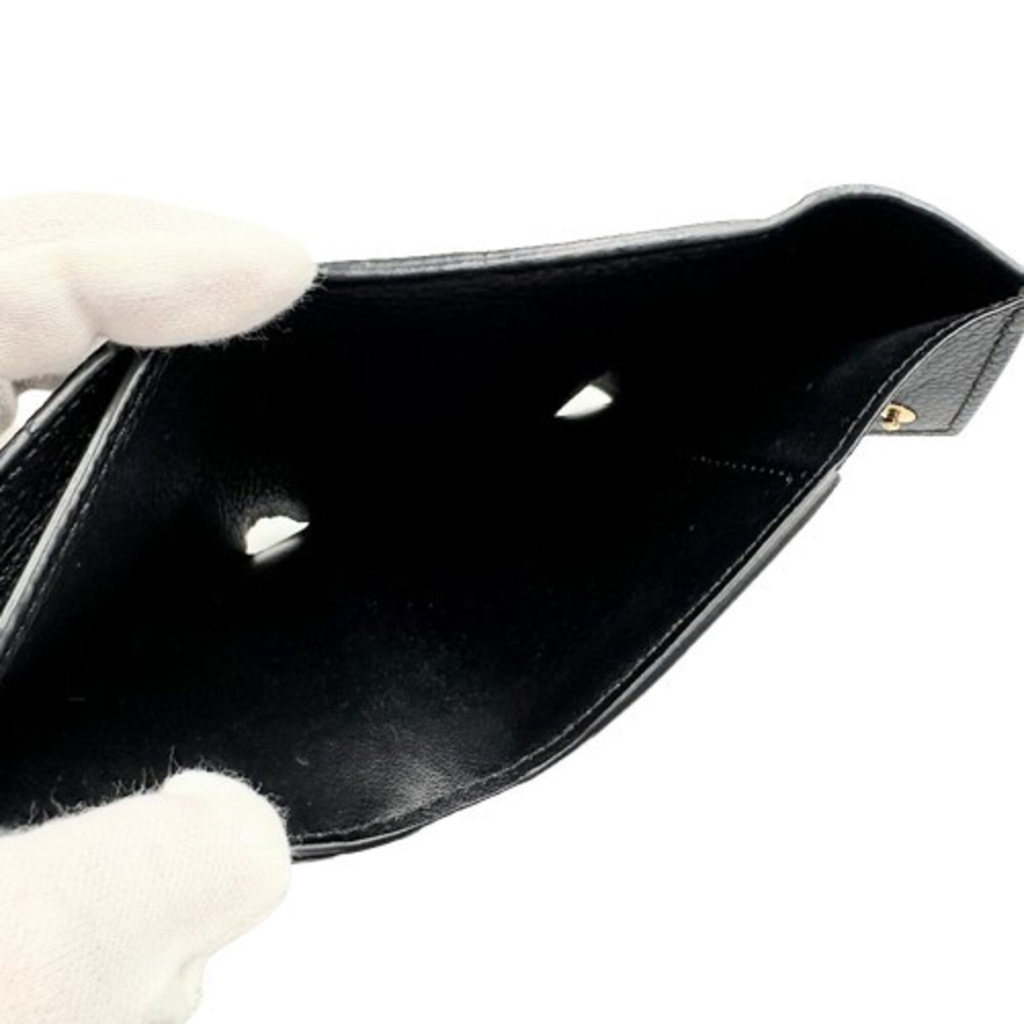 Louis Vuitton Monogram Empreinte Noir Monogram Empreinte Wallet (Tri-Fold) (Pre-Owned)