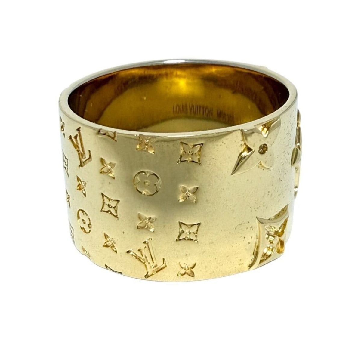 Louis Vuitton Metal Band Ring (Pre-Owned)