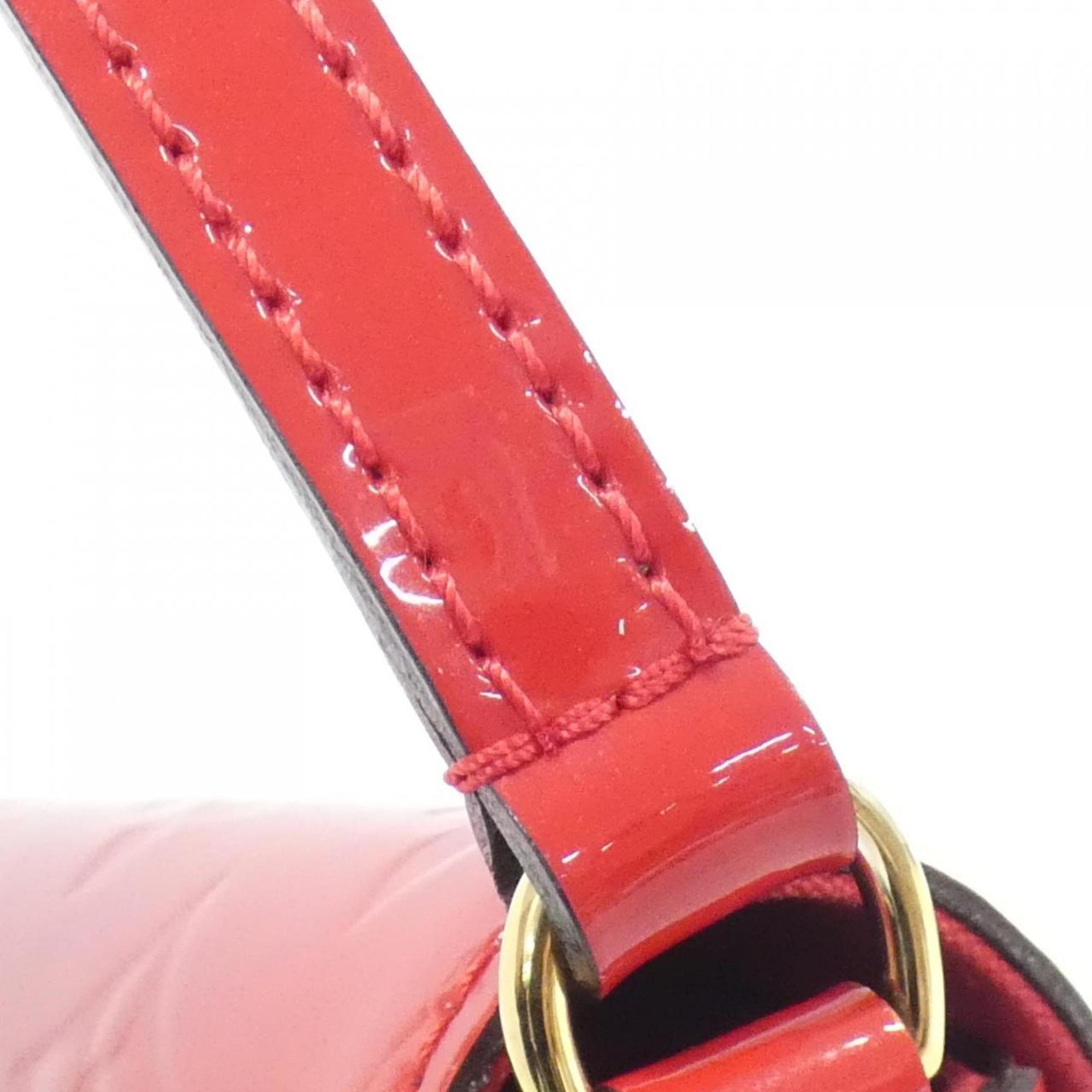 Louis Vuitton Cerise Red Color Leather Shoulder Bag (Pre-Owned)