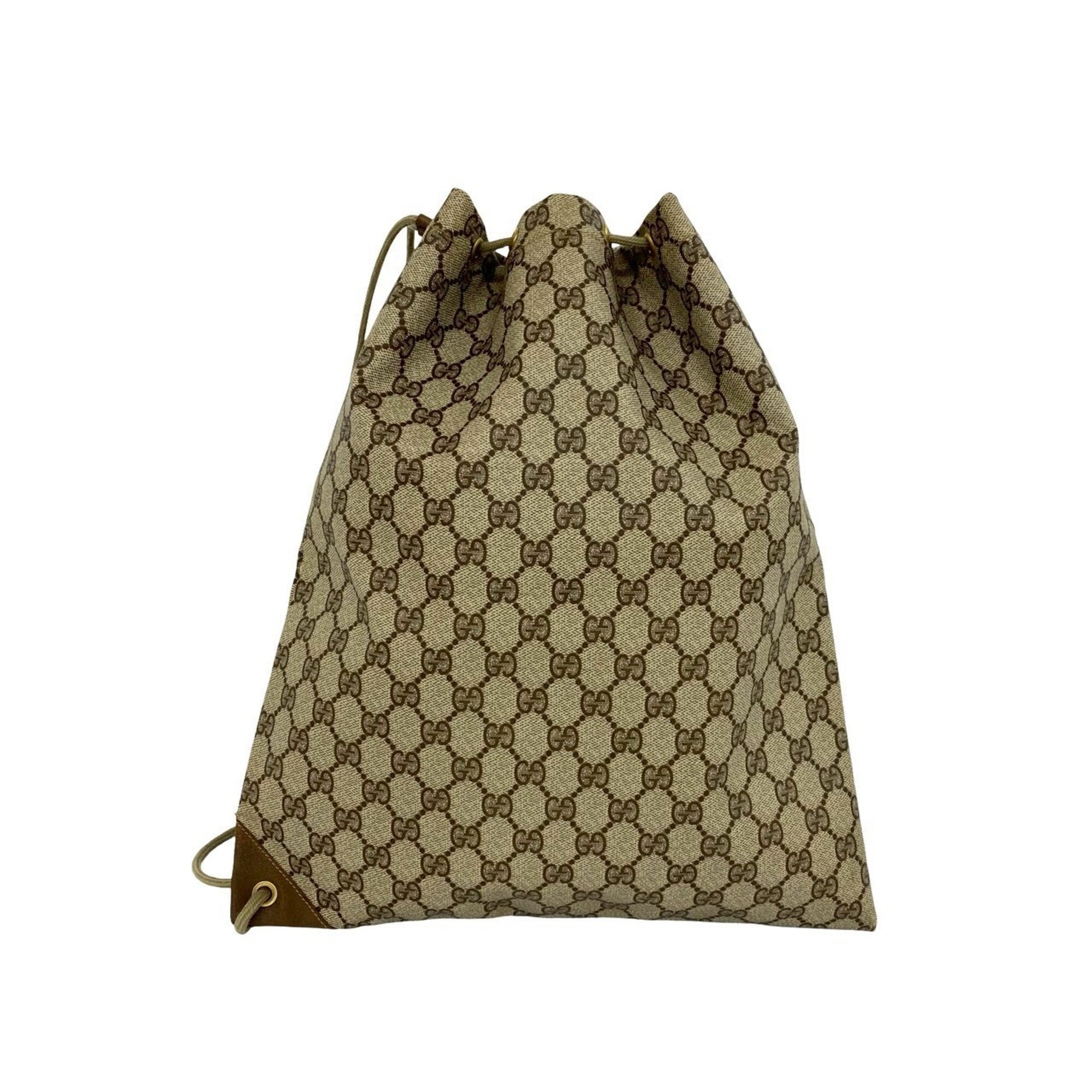 Gucci Brown Pvc Leather Handbag Shoulder Bag (Pre-Owned)