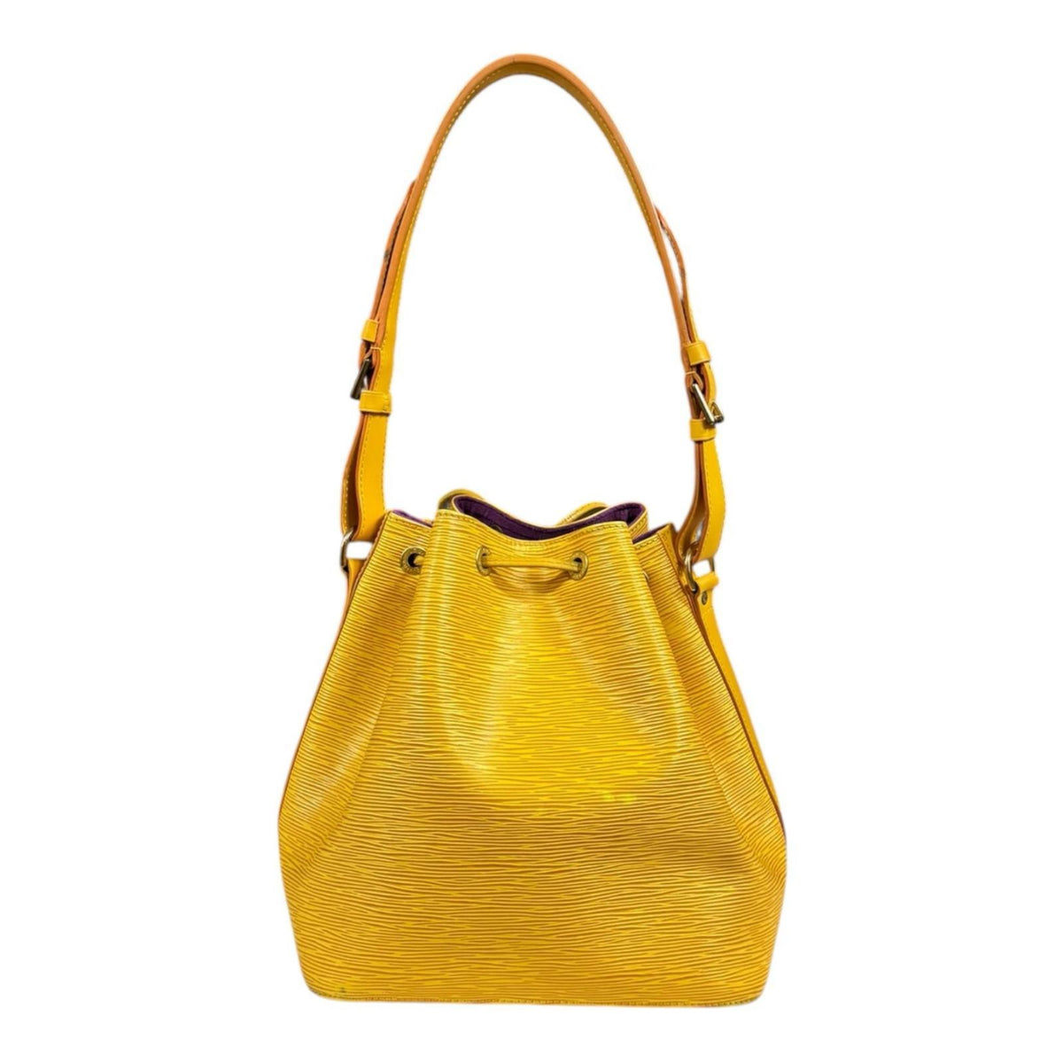 Louis Vuitton Epi Yellow Epi Leather Shoulder Bag (Pre-Owned)